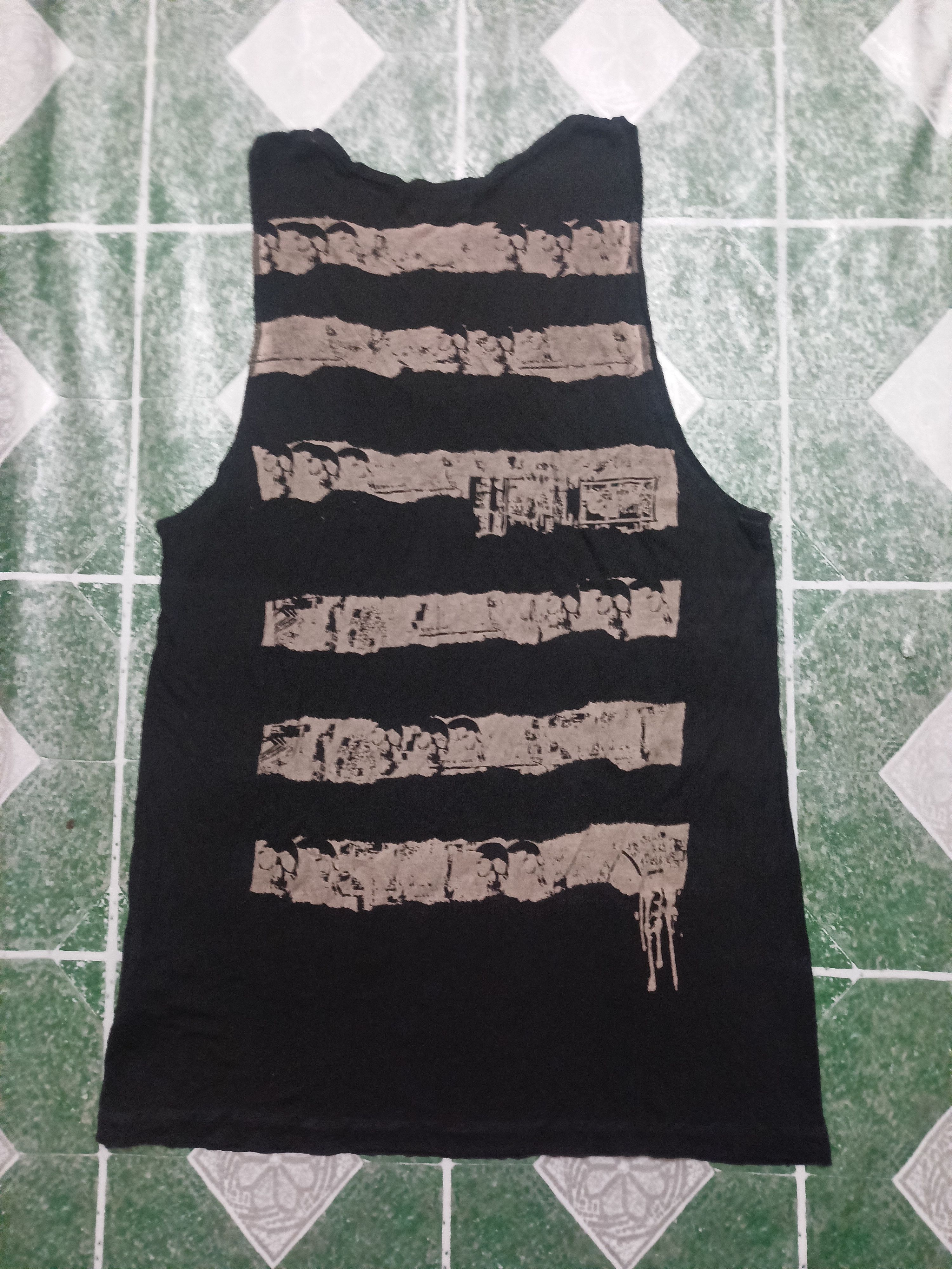 If Six Was Nine Rare!!! Glad News Punk Skull Iconic Tank top Sleeveless Size US S / EU 44-46 / 1 - 7 Thumbnail