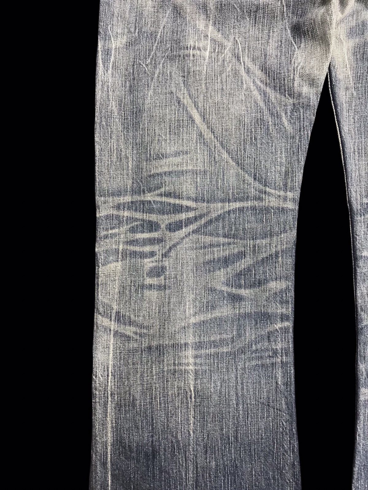 Edwin 💥FLARE💥ARCHIVAL EDWIN 503 SICK FADES FLARE DENIM F416 Size US 35 - 13 Thumbnail
