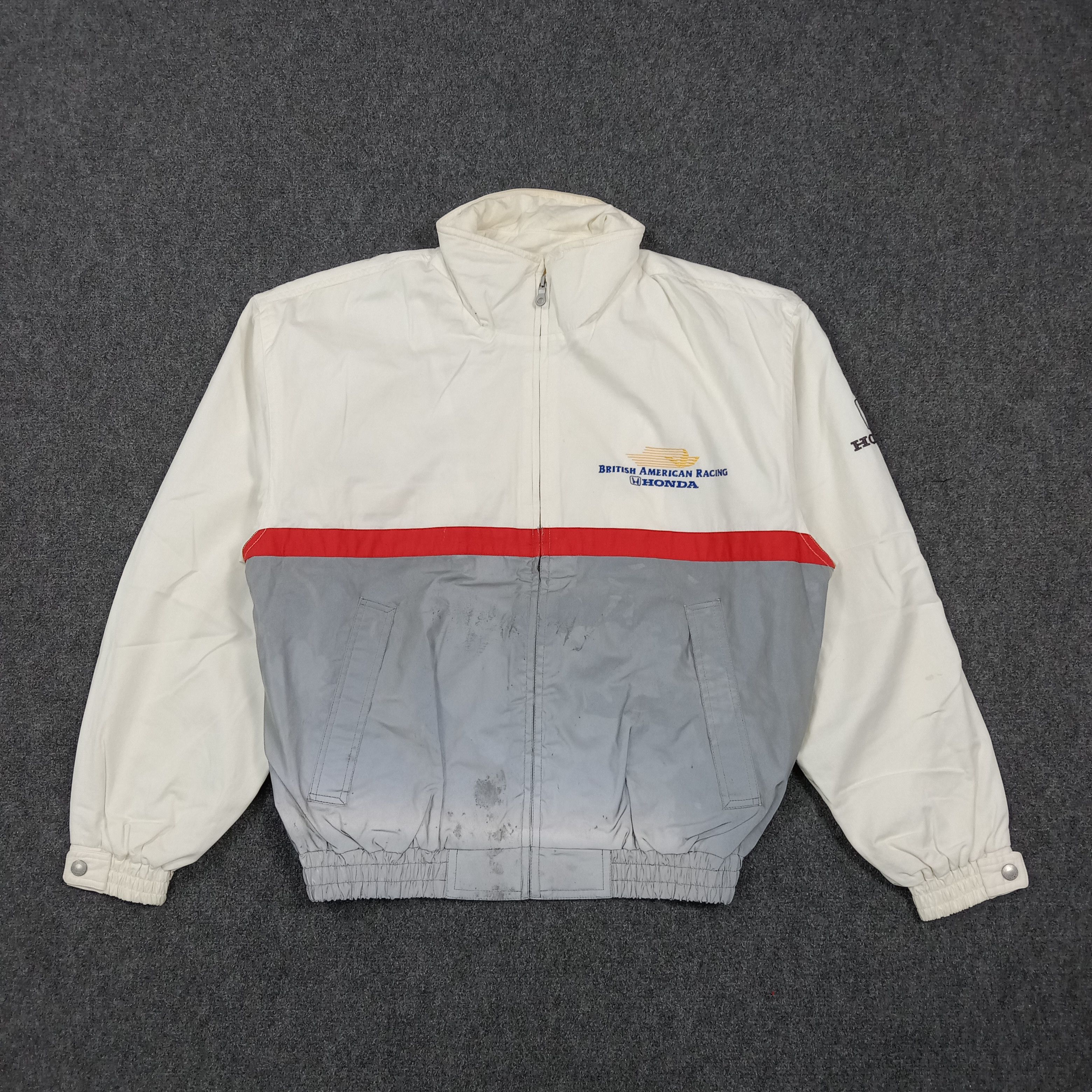 Honda 90s BAR Honda F1 Racing Reflective Jacket C278N20 Size US L / EU 52-54 / 3 - 3 Thumbnail