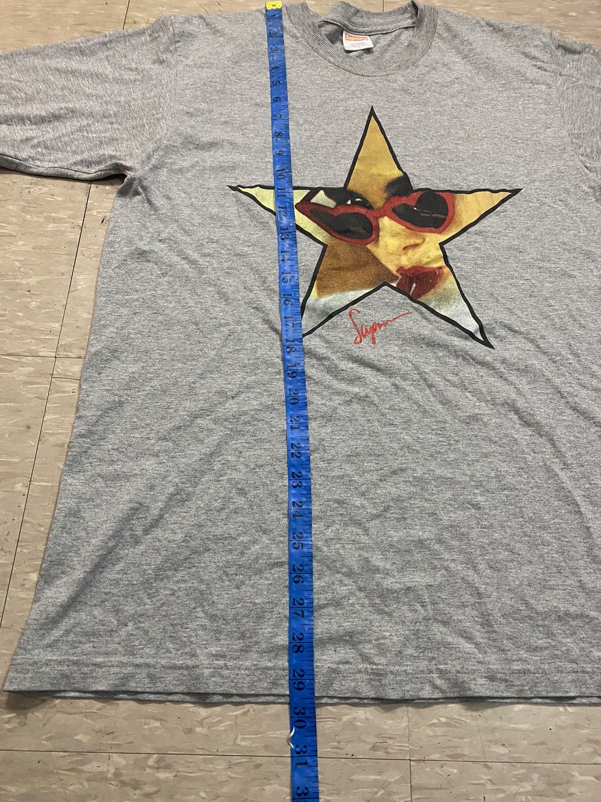 Supreme Vintage supreme lolita/lollipop tee grey Size US L / EU 52-54 / 3 - 10 Thumbnail