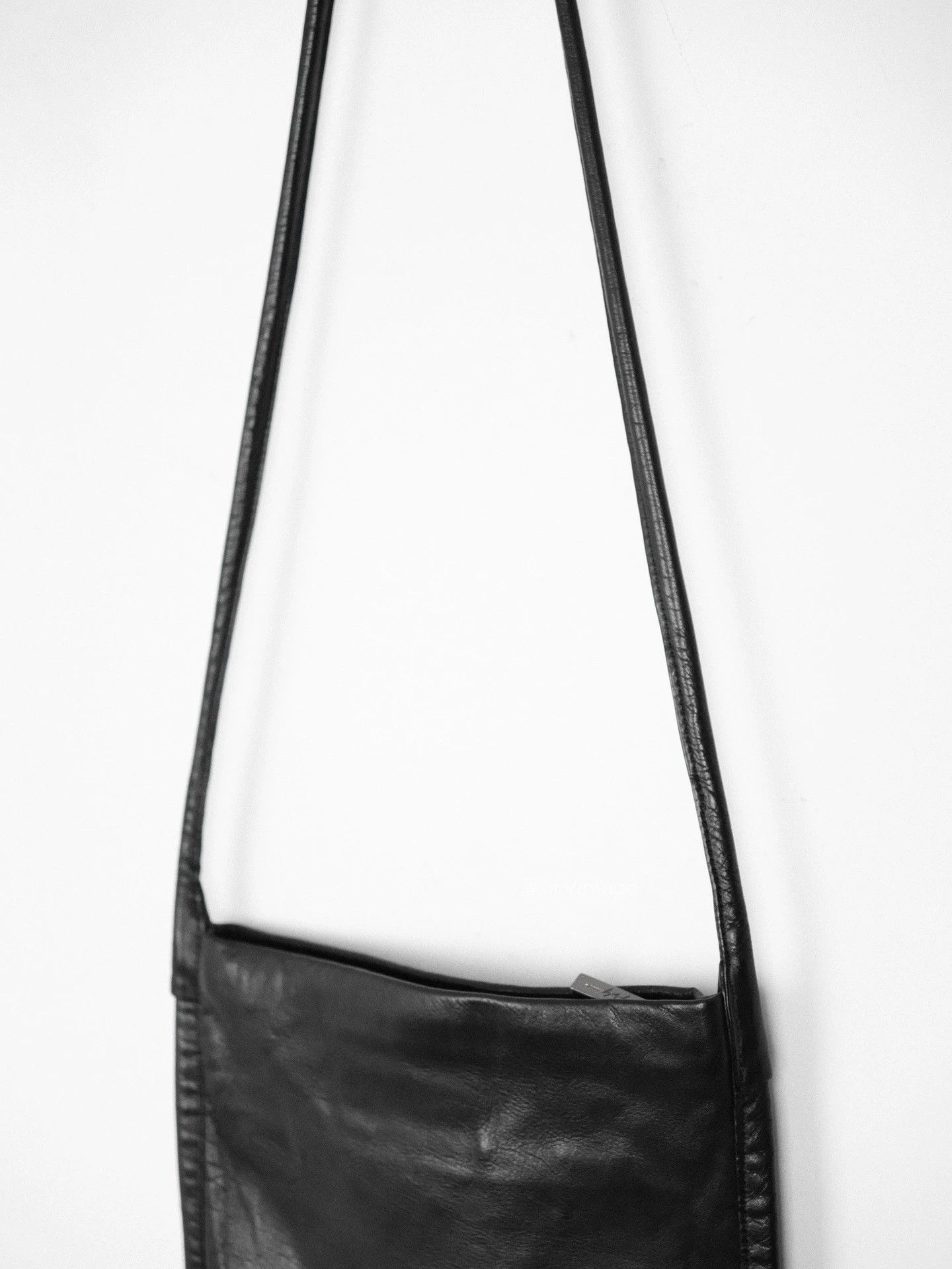 Yohji Yamamoto Yohji Yamamoto 19ss Vintage Tofu Crossbody Bag 9/10 Size ONE SIZE - 4 Thumbnail