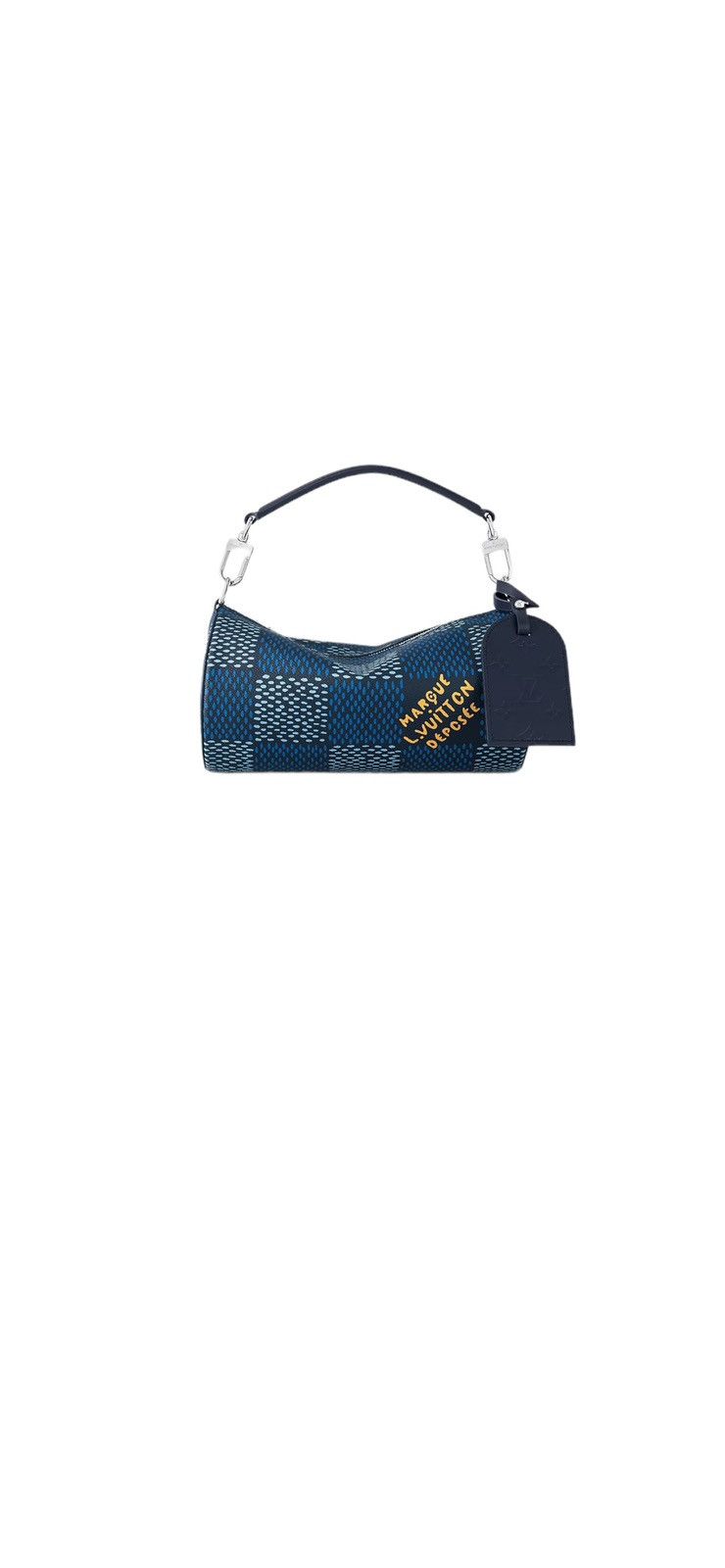 image of Louis Vuitton Soft Polochon Pm Bag in Blue, Men's