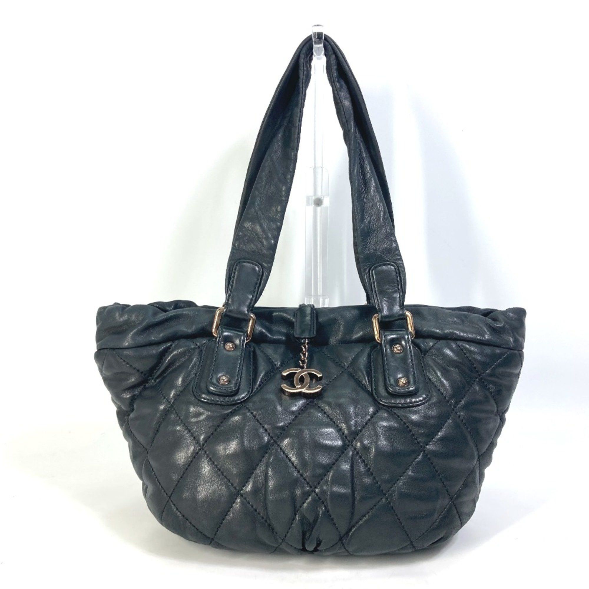 Chanel Chanel CC Mark Chain Tote Bag Bag Shoulder Bag Shoulder Bag Black Size ONE SIZE - 1 Thumbnail