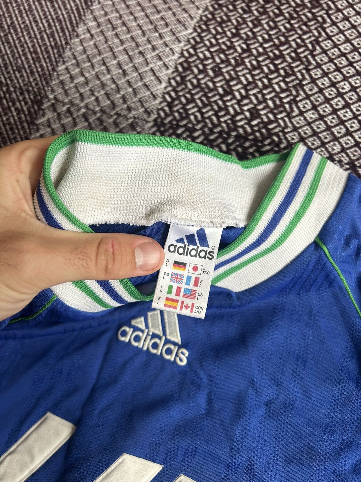 Adidas Vintage Adidas JJB Football Jersey Streetwear Size L Unisex Size US L / EU 52-54 / 3 - 5 Thumbnail