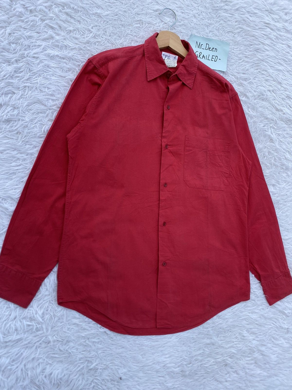 agnes b. Rare Vintage Agnes B Buttons Up Shirt Size US S / EU 44-46 / 1 - 2 Thumbnail