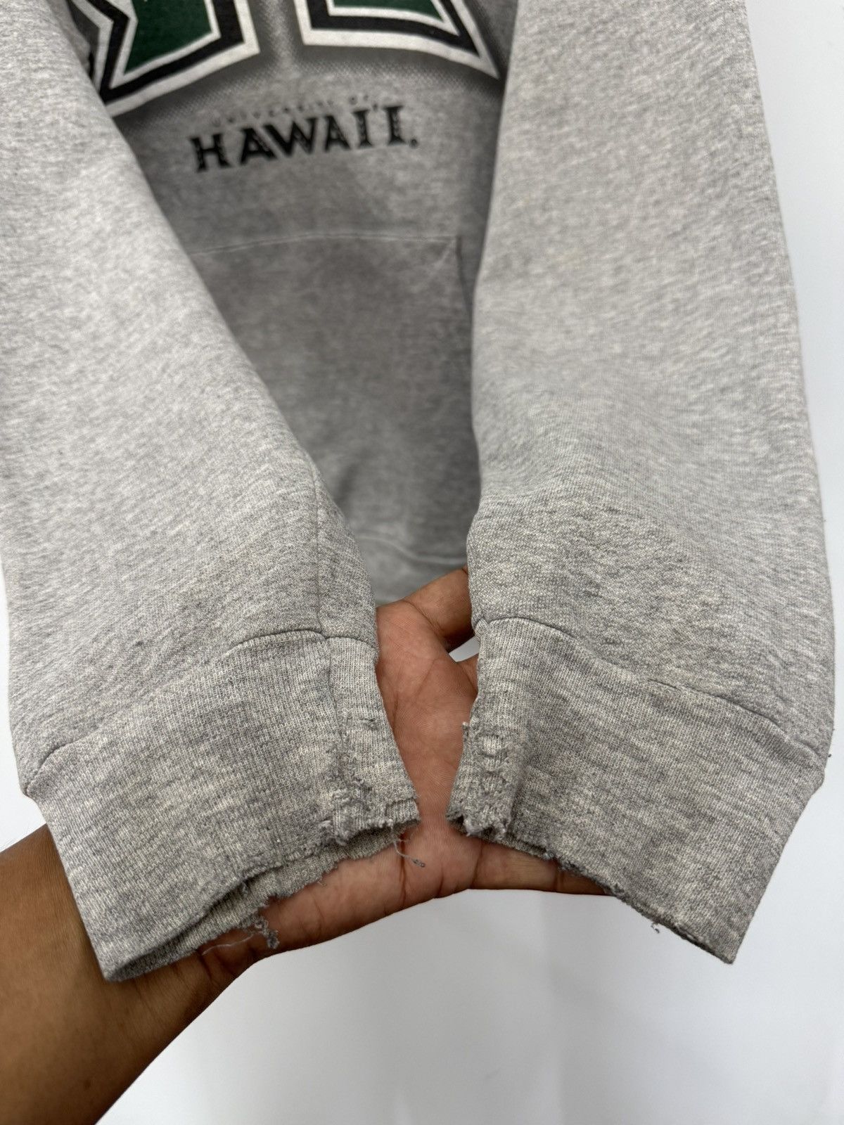 Hanes × Vintage 🔥 Vintage Y2K University of Hawaii Sweat Hoodie Size US M / EU 48-50 / 2 - 5 Thumbnail