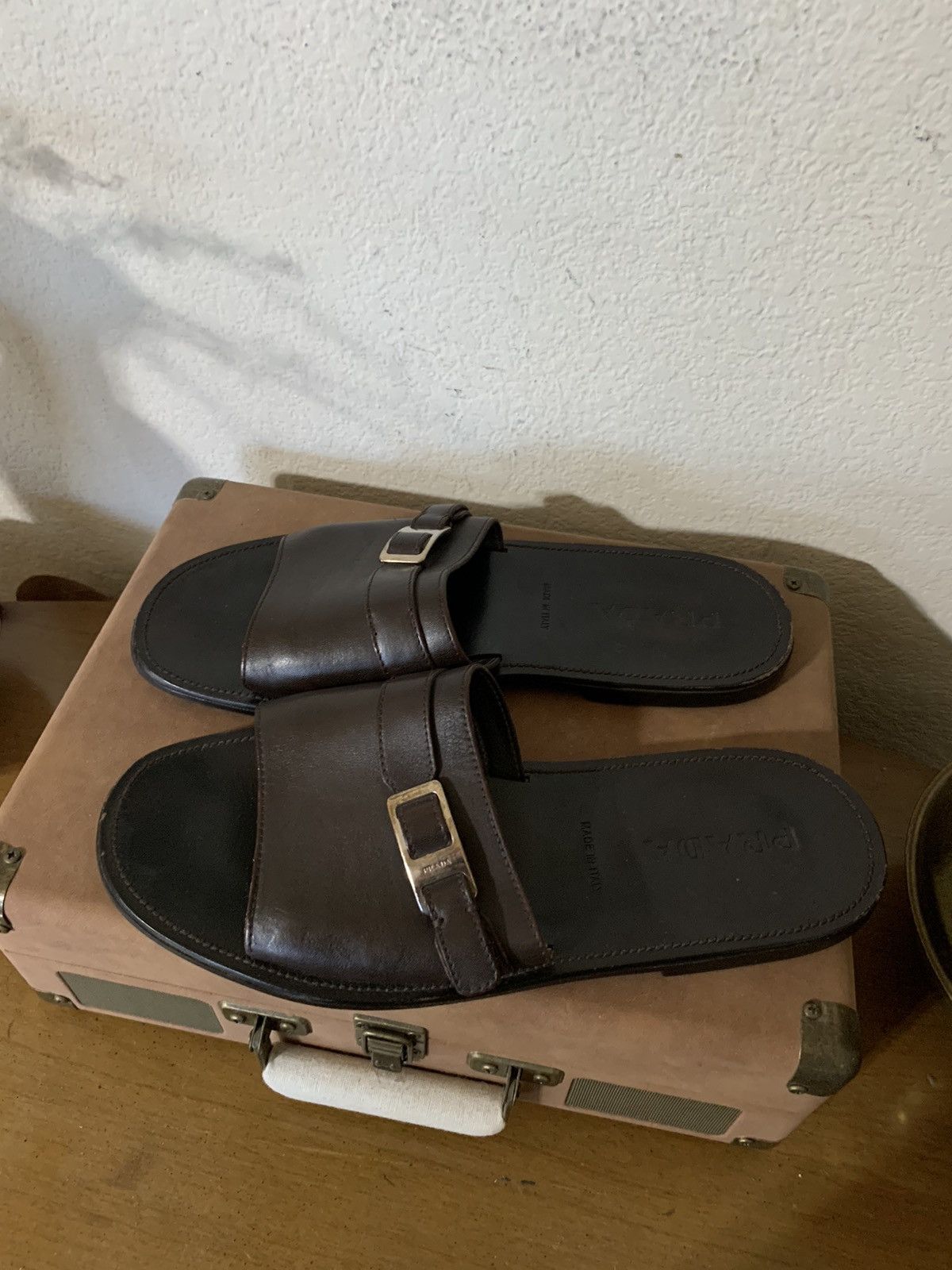 Prada Novo Calf sandals style # 2X1969 Size US 11 / EU 44 - 4 Thumbnail