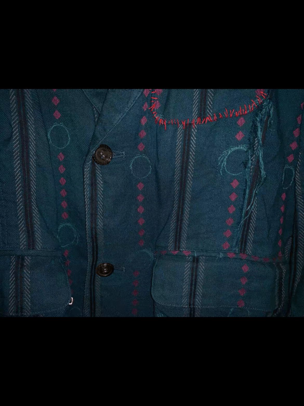Undercover Undercover 03SS SCAB Distressed Patch Jacket Size US M / EU 48-50 / 2 - 4 Thumbnail