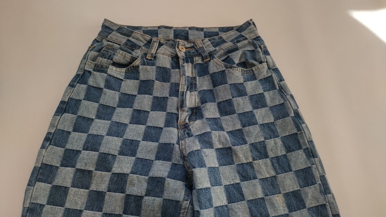 Japanese Brand × Jean Retro check jeans Size 28" / US 6 / IT 42 - 3 Thumbnail