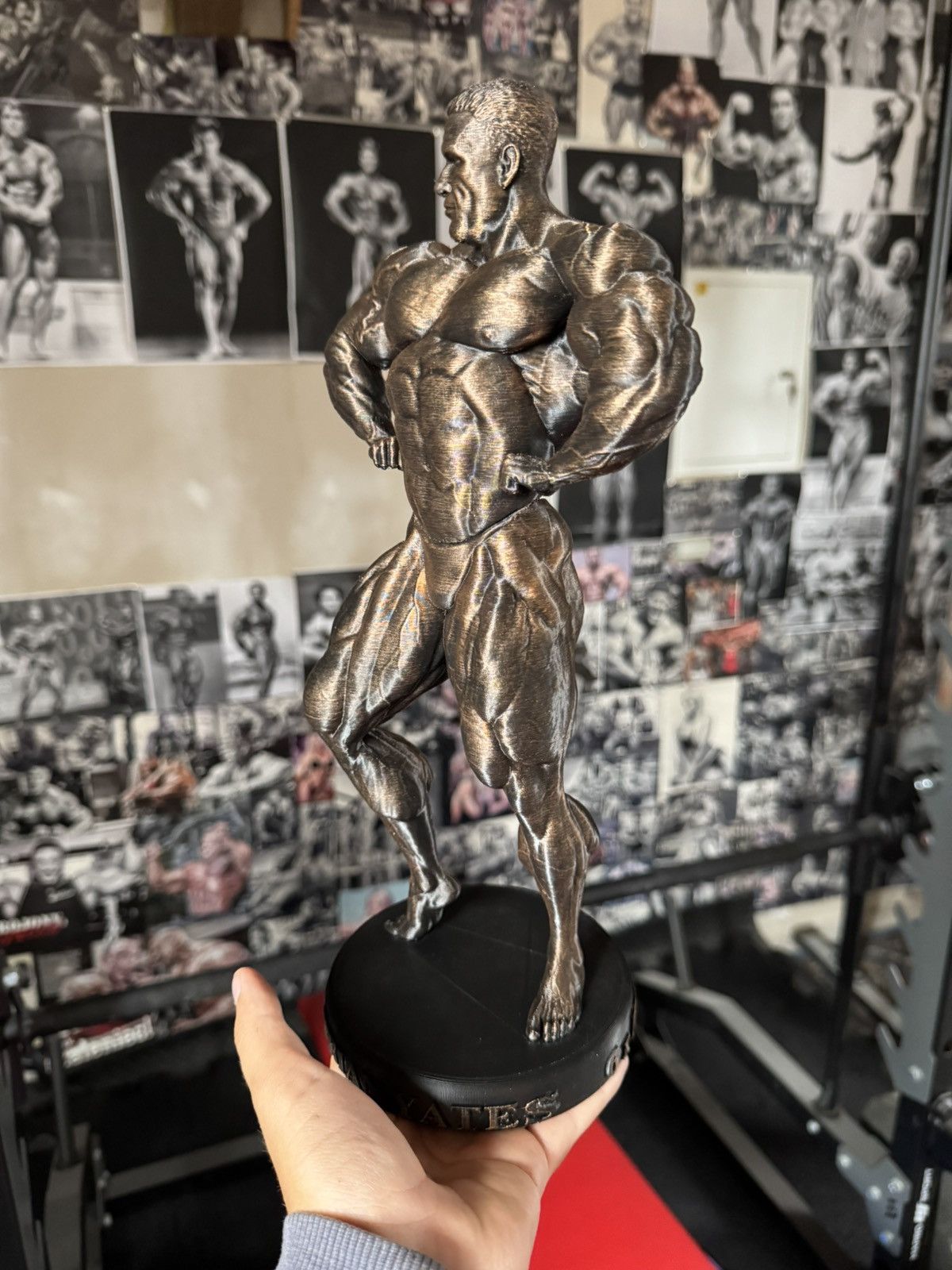 Other Gym statue Dorian Yates Mr Olympia Bodybuilding 34cm Size ONE SIZE - 16 Thumbnail