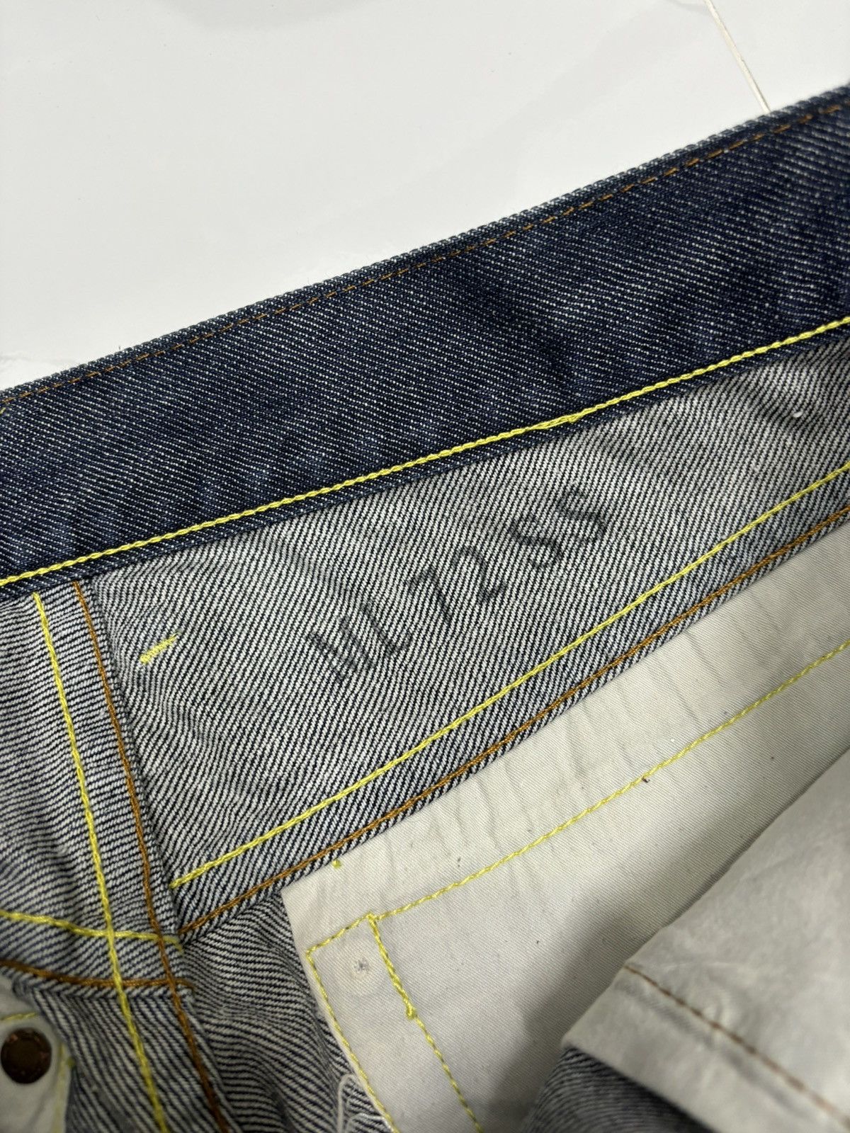 Japanese Brand VINTAGE EVISU JAPAN CUSTOM DAICOCK BAGGY DENIM JEANS Size US 32 / EU 48 - 11 Thumbnail
