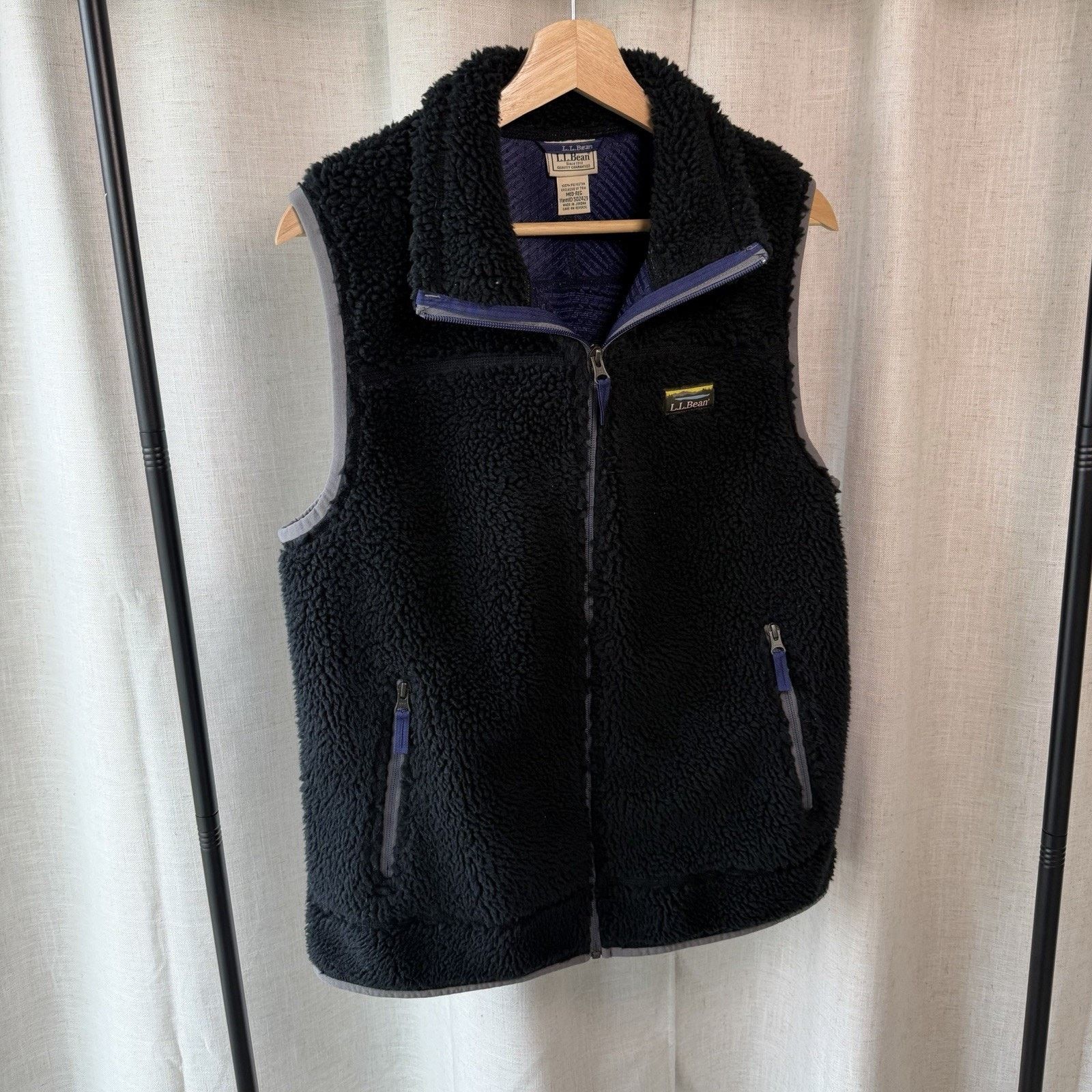 L.L. Bean L.L.Bean Mountain Classic Sherpa Fleece Vest Black M Outdoor Size US M / EU 48-50 / 2 - 10 Thumbnail