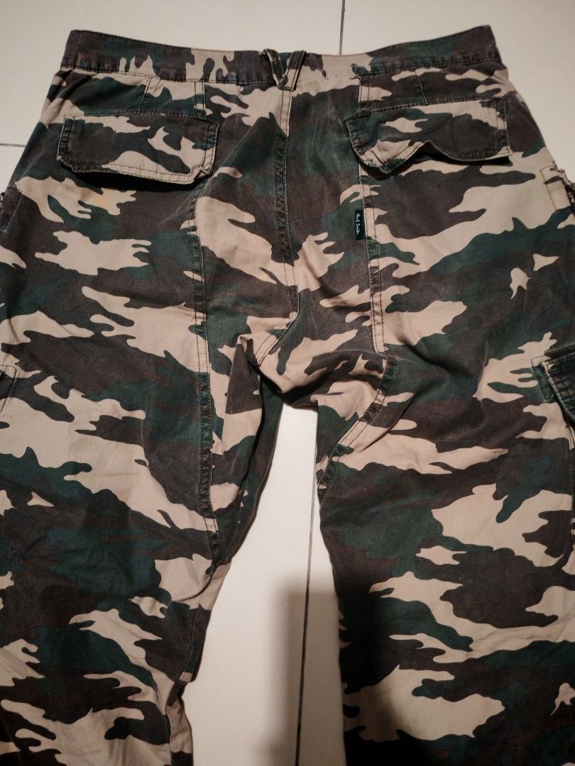 Paul Smith Paul Smith Jeans 8 Pocket Camo Cargo Pants Size US 32 / EU 48 - 8 Thumbnail