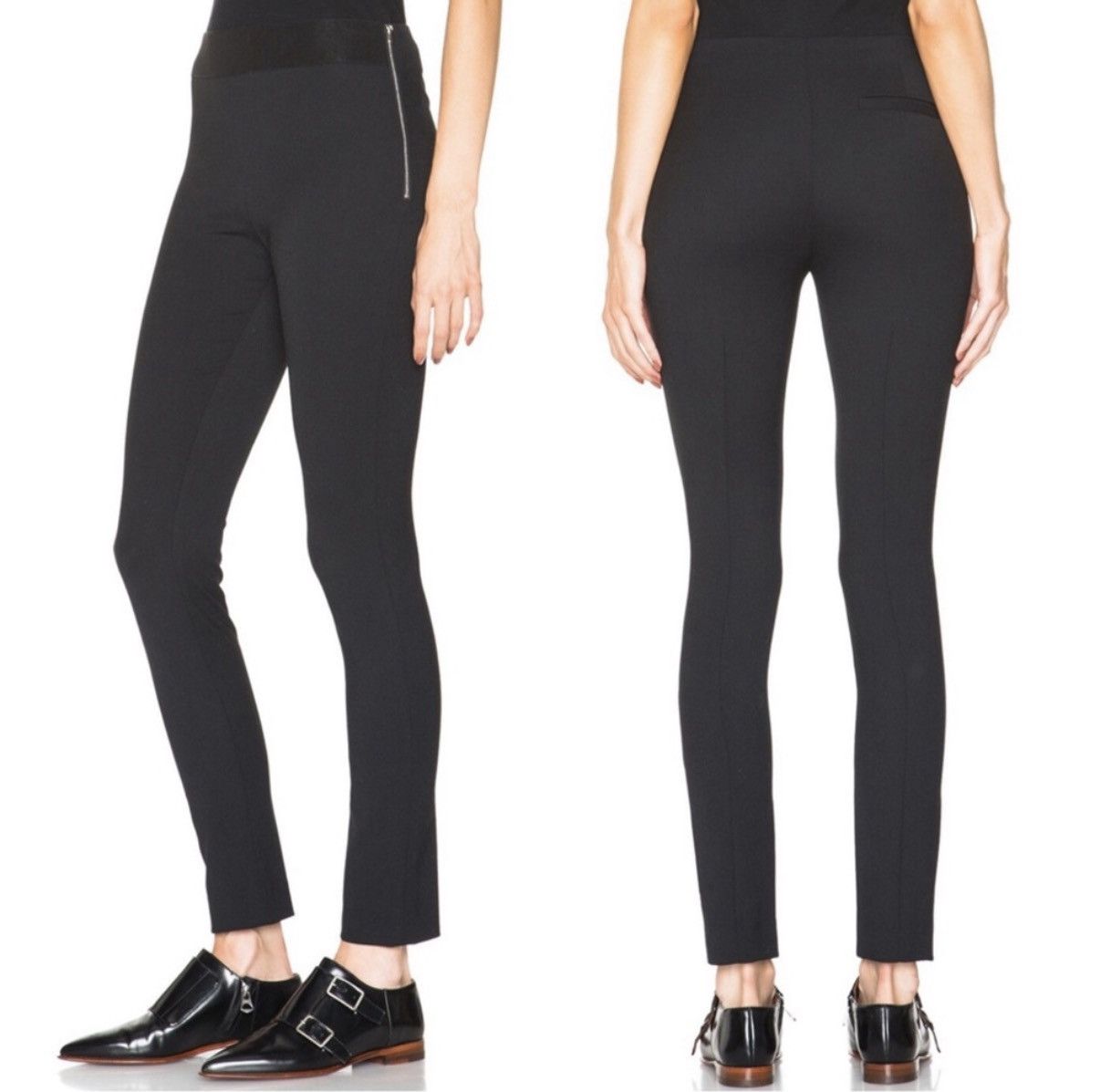 Acne Studios Acne Studios Hey Bi Stretch skinny mid waist pants 36 US 4 Size 26" / US 2 / IT 38 - 1 Thumbnail
