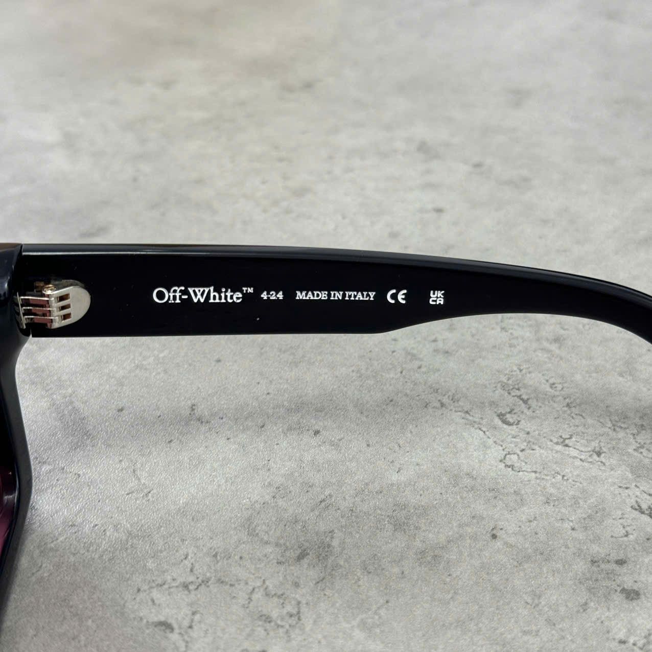 Off-White OFF WHITE Virgil Sunglasses BLACK/RED Size ONE SIZE - 5 Thumbnail