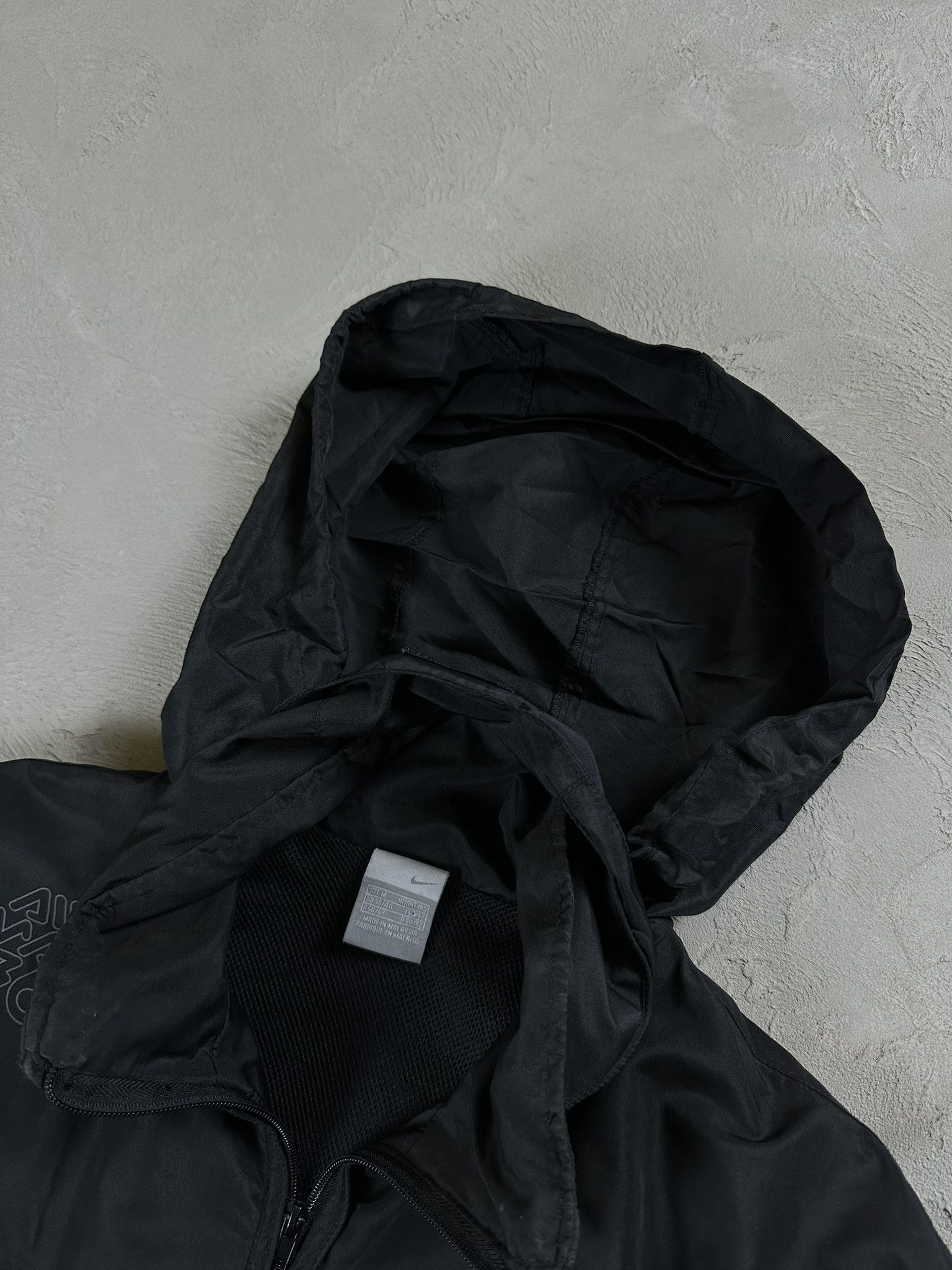 Nike 00s Vintage Nike Air Max Nylon Zip Tracksuit Jacket Size US M / EU 48-50 / 2 - 15 Thumbnail