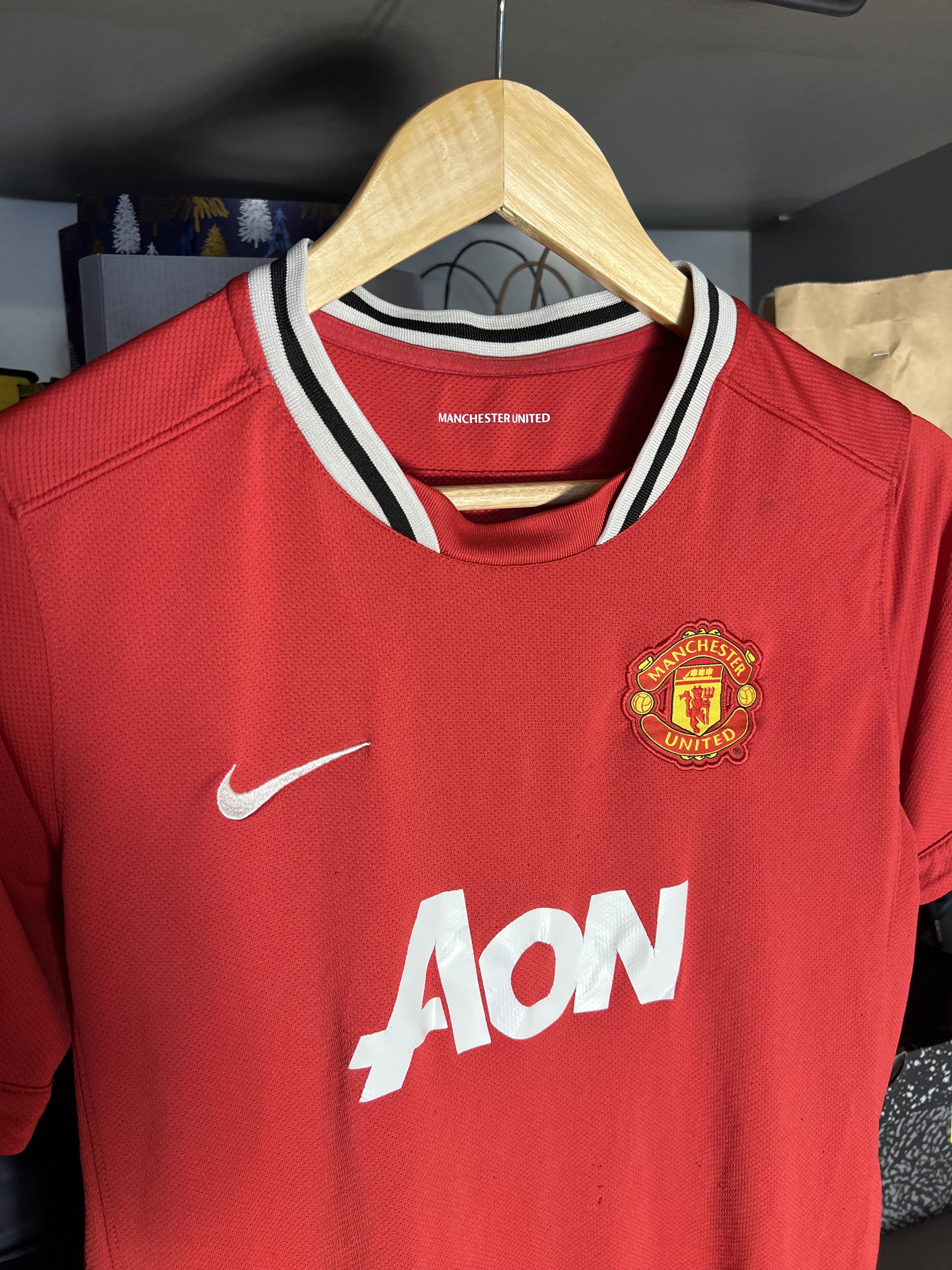 Nike Vintage Nike FC Manchester United England Soccer Jersey Y2K Size US S / EU 44-46 / 1 - 2 Thumbnail