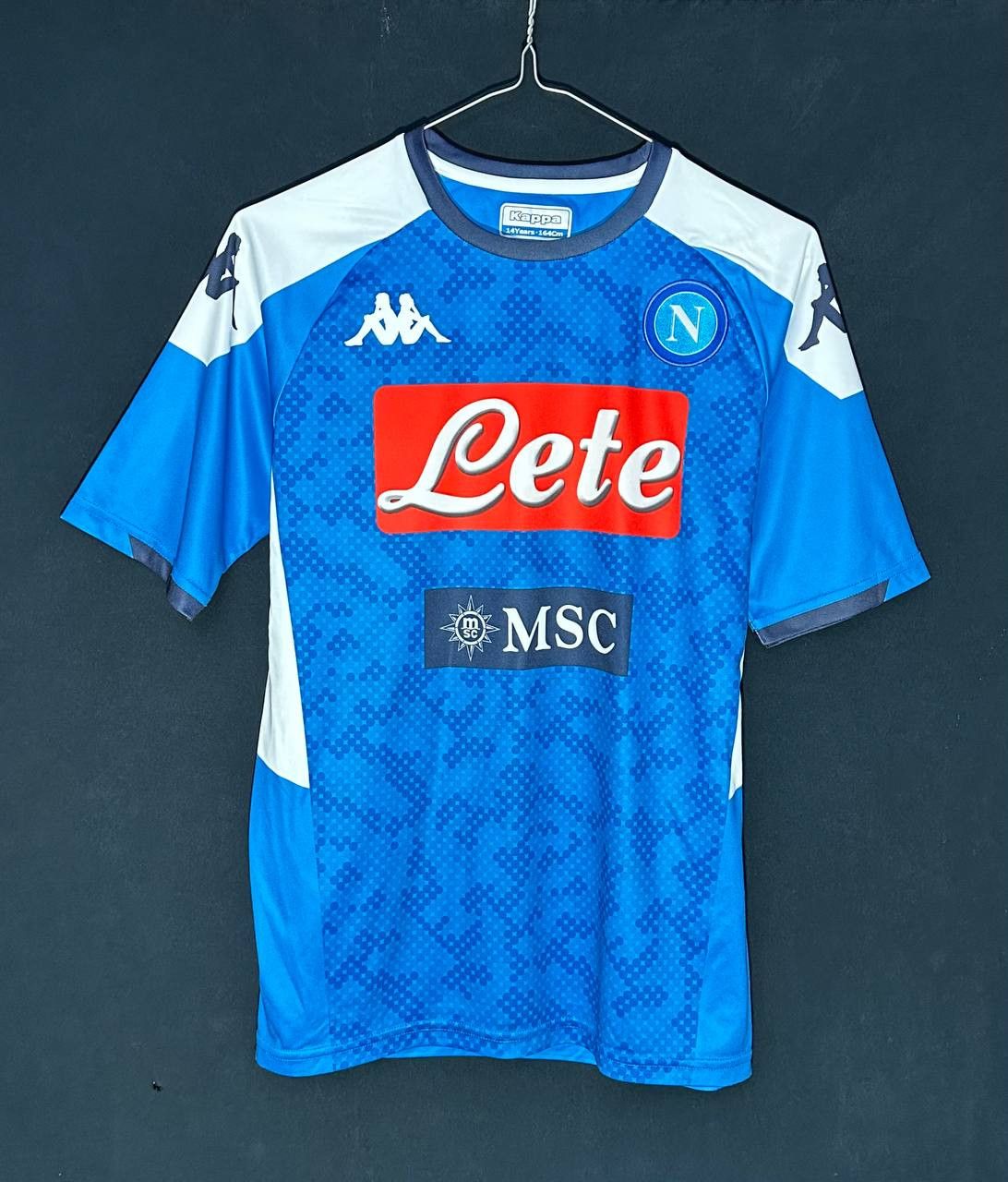 Kappa Napoli 2019 2020 Kappa Home football shirt Jersey Soccer Size US XS / EU 42 / 0 - 1 Thumbnail