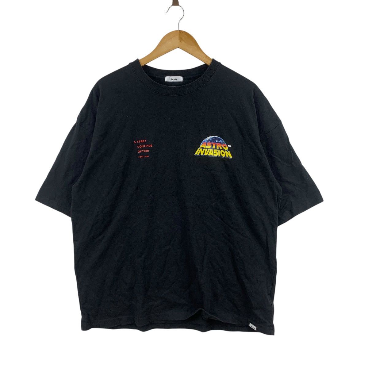 Other PERUSHU SHIBUYA JAPAN Astro Invasion Baggy Tee Shirt Top Size US XXL / EU 58 / 5 - 4 Thumbnail