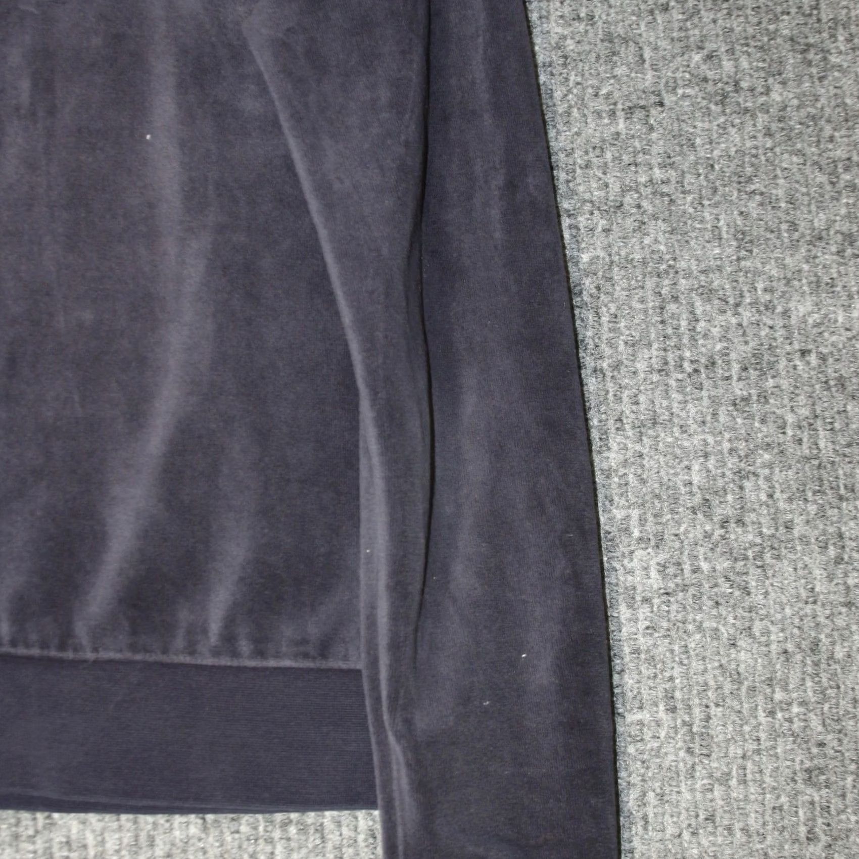 Juicy Couture Juicy Couture Hoodie Velour Women S Navy Blue Full Zip J Pull Y2K McBling Size S / US 4 / IT 40 - 7 Thumbnail
