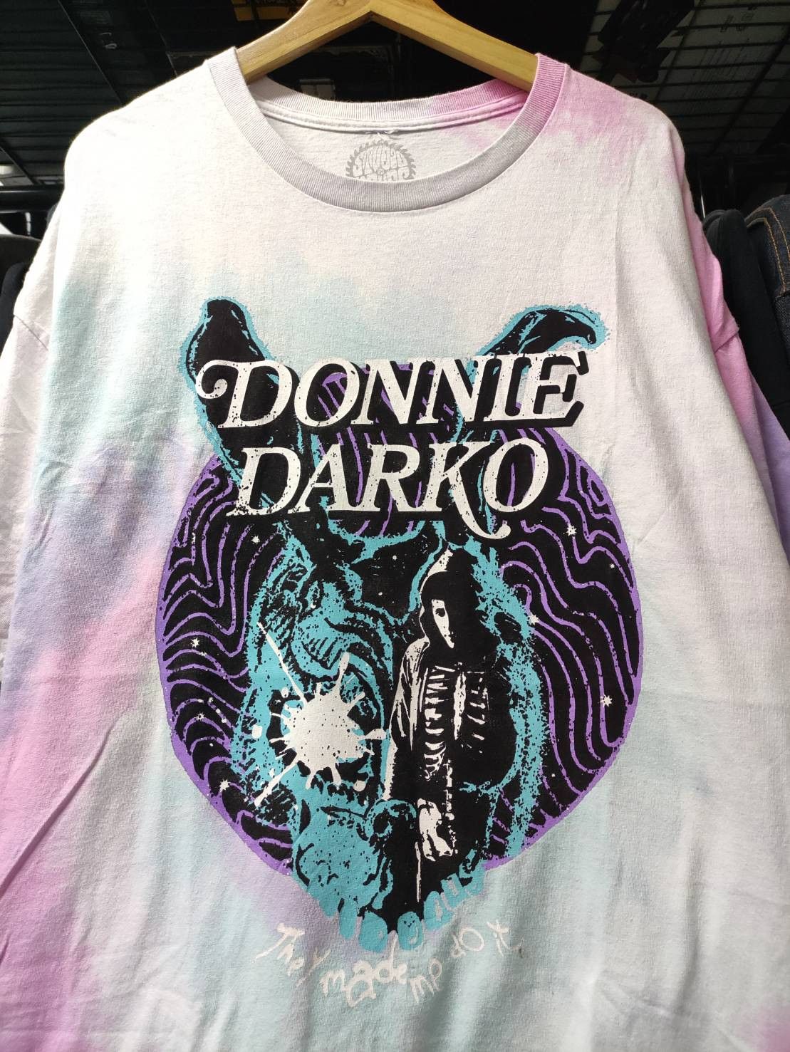 Expert Horror Donnie Darko "They Made Me Do It" Movie T-Shirt Size US XXL / EU 58 / 5 - 1 Thumbnail