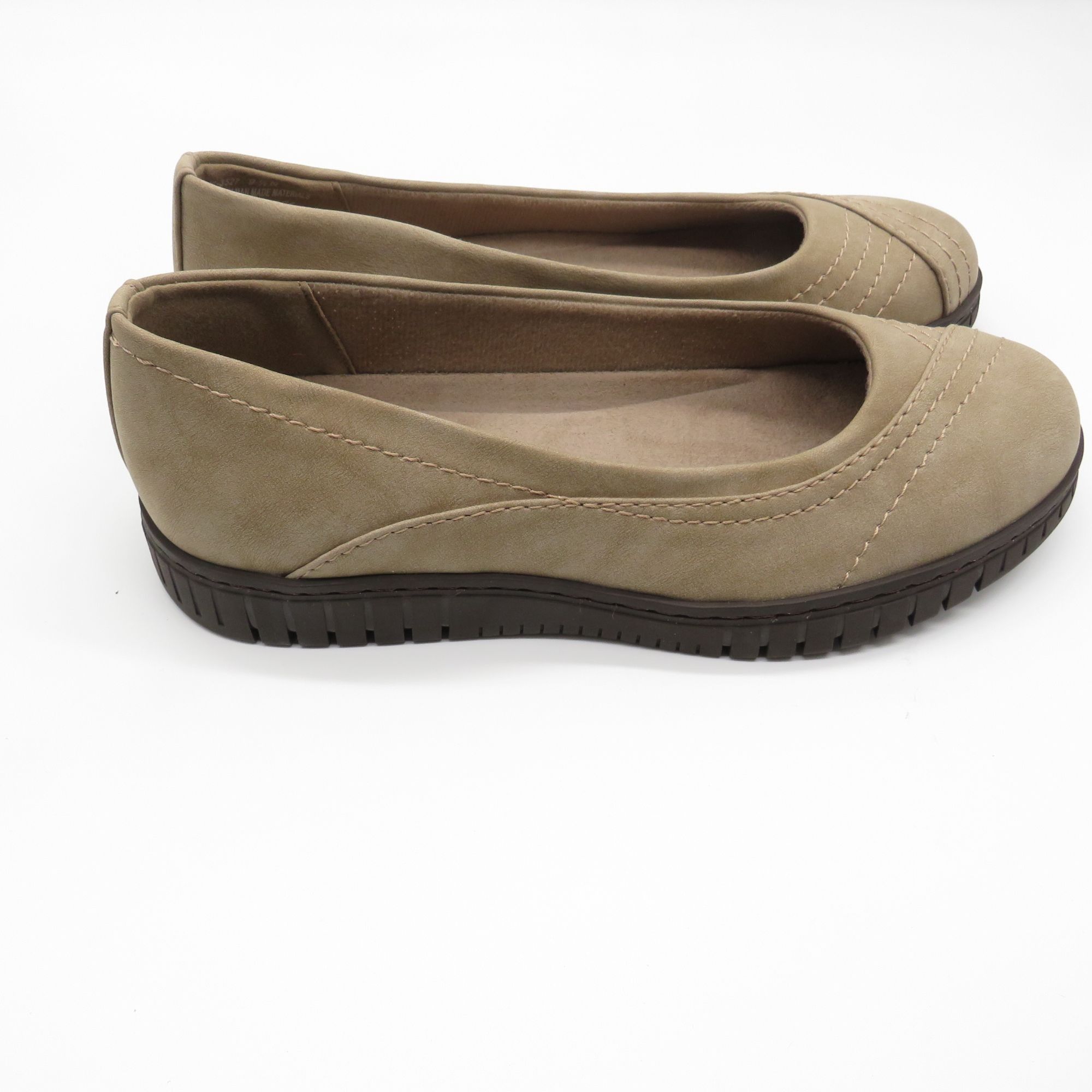 Other Easy Street Women's Brown Slip-On Flats With Comfort Sole 9. Size US 9.5 / IT 39.5 - 3 Thumbnail