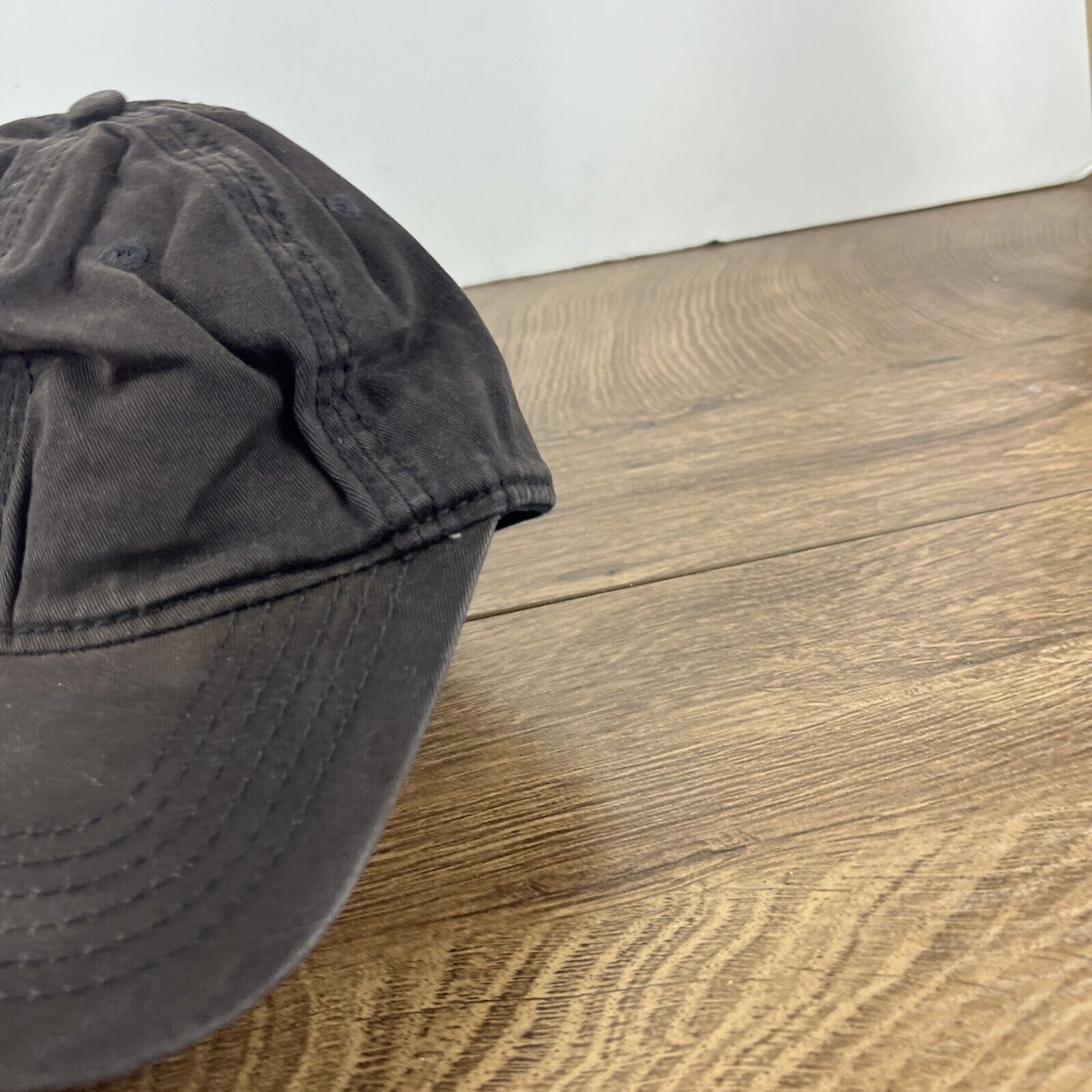 Other Faded Black Hat Adjustable Adult Size Hat Black Cap Size ONE SIZE - 7 Thumbnail