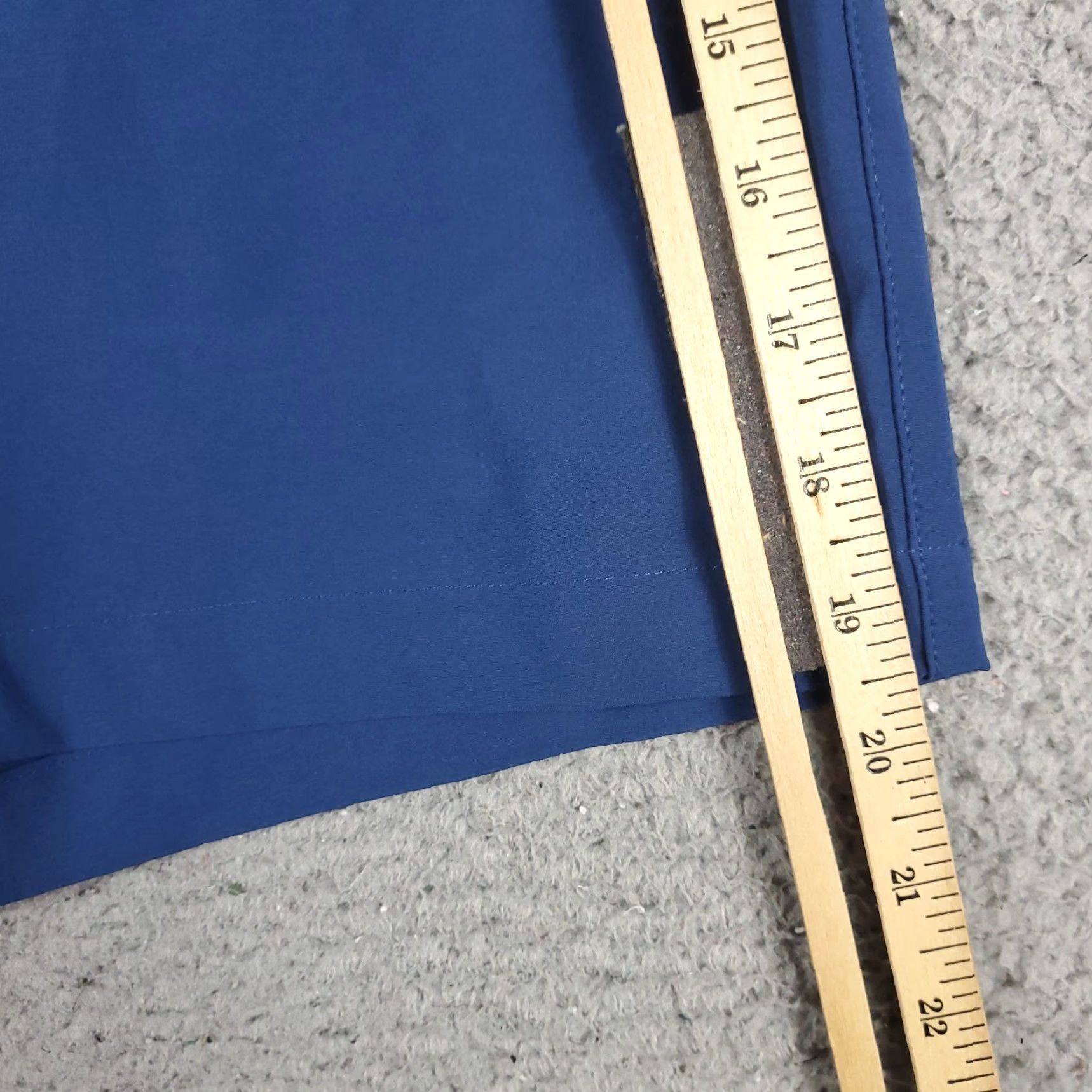 Vintage Columbia Mens Blue Chino Shorts Size 38 Big & Tall Flat Front Cotton Blend Mens Size US 38 / EU 54 - 5 Thumbnail