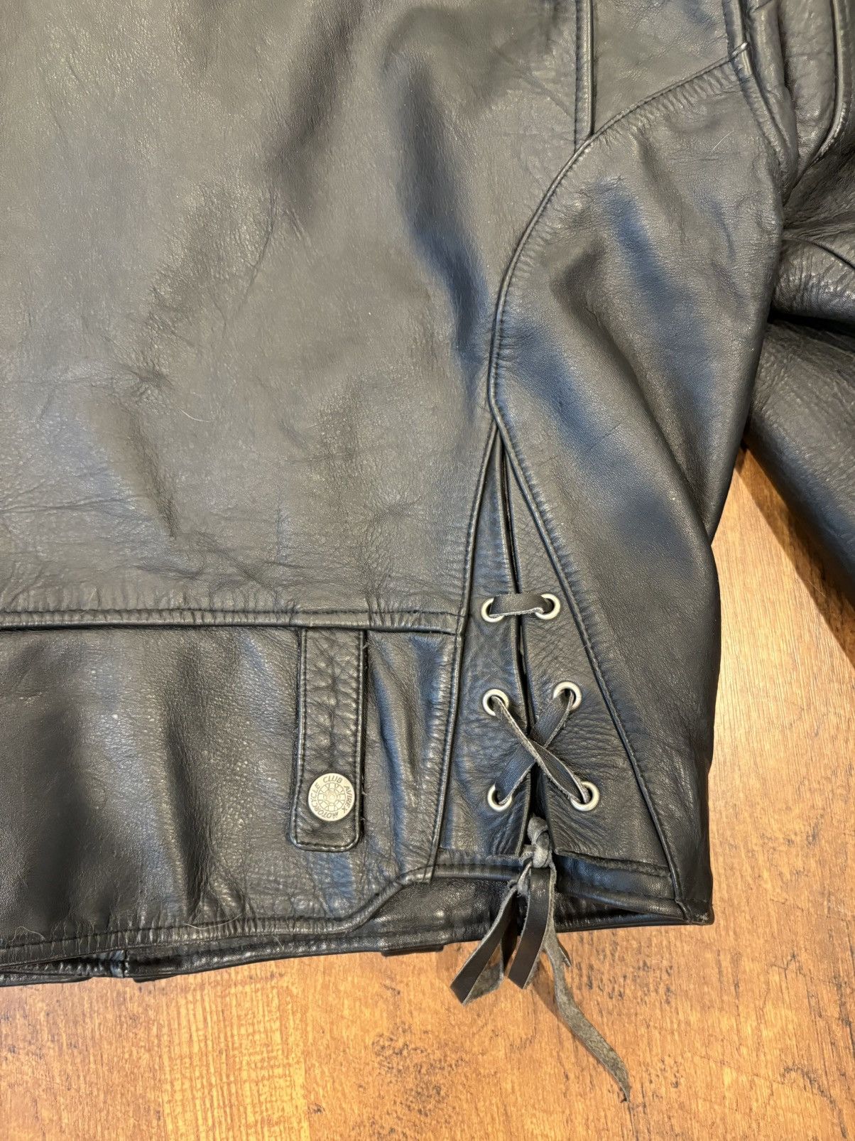Avirex Vintage Avirex Leather Jacket Mens XL Pocket Motorcycle Size US XL / EU 56 / 4 - 11 Thumbnail