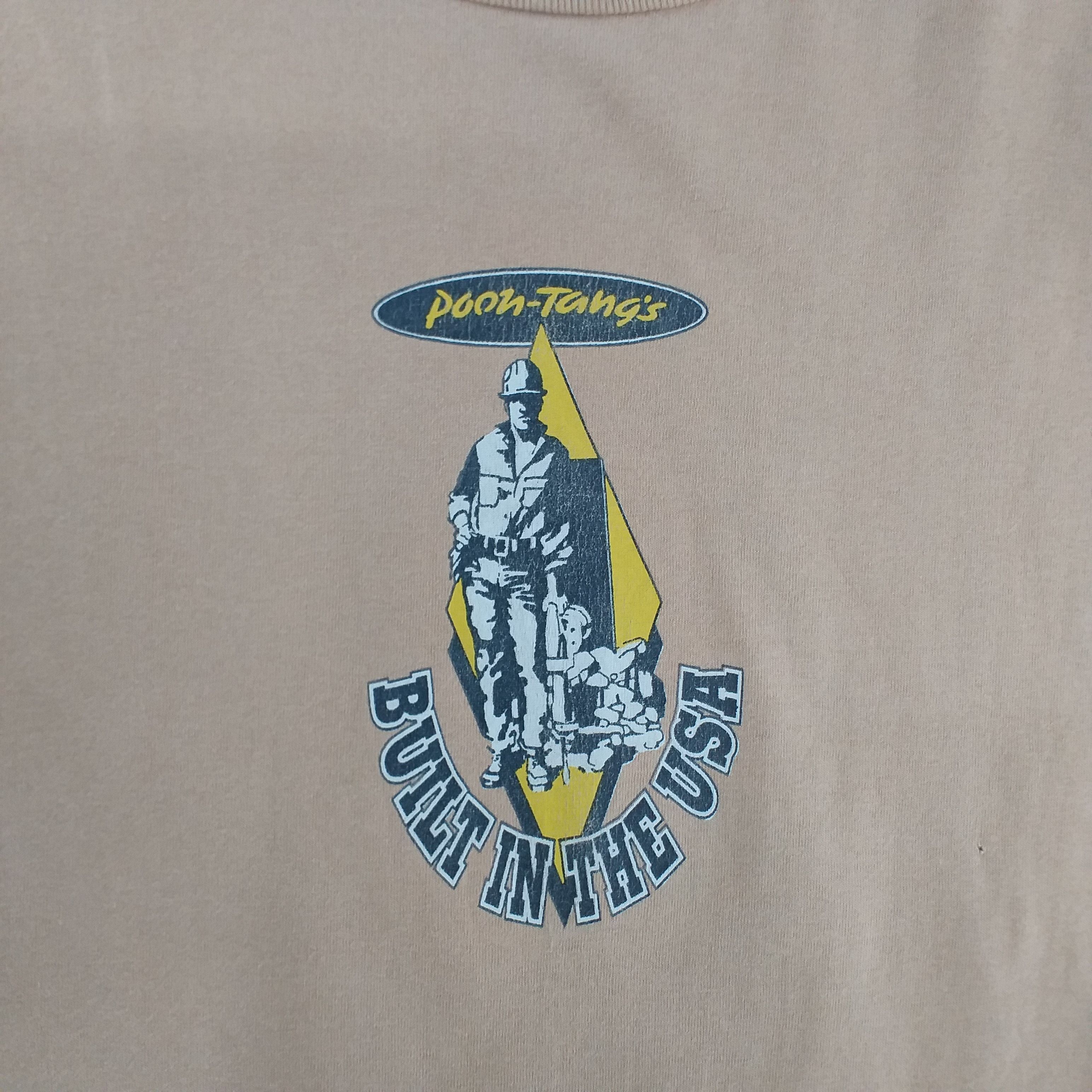 Vintage 90s Vintage Pooh Tangs Atomic Number 69 Tshirt -F016 Size US L / EU 52-54 / 3 - 3 Thumbnail