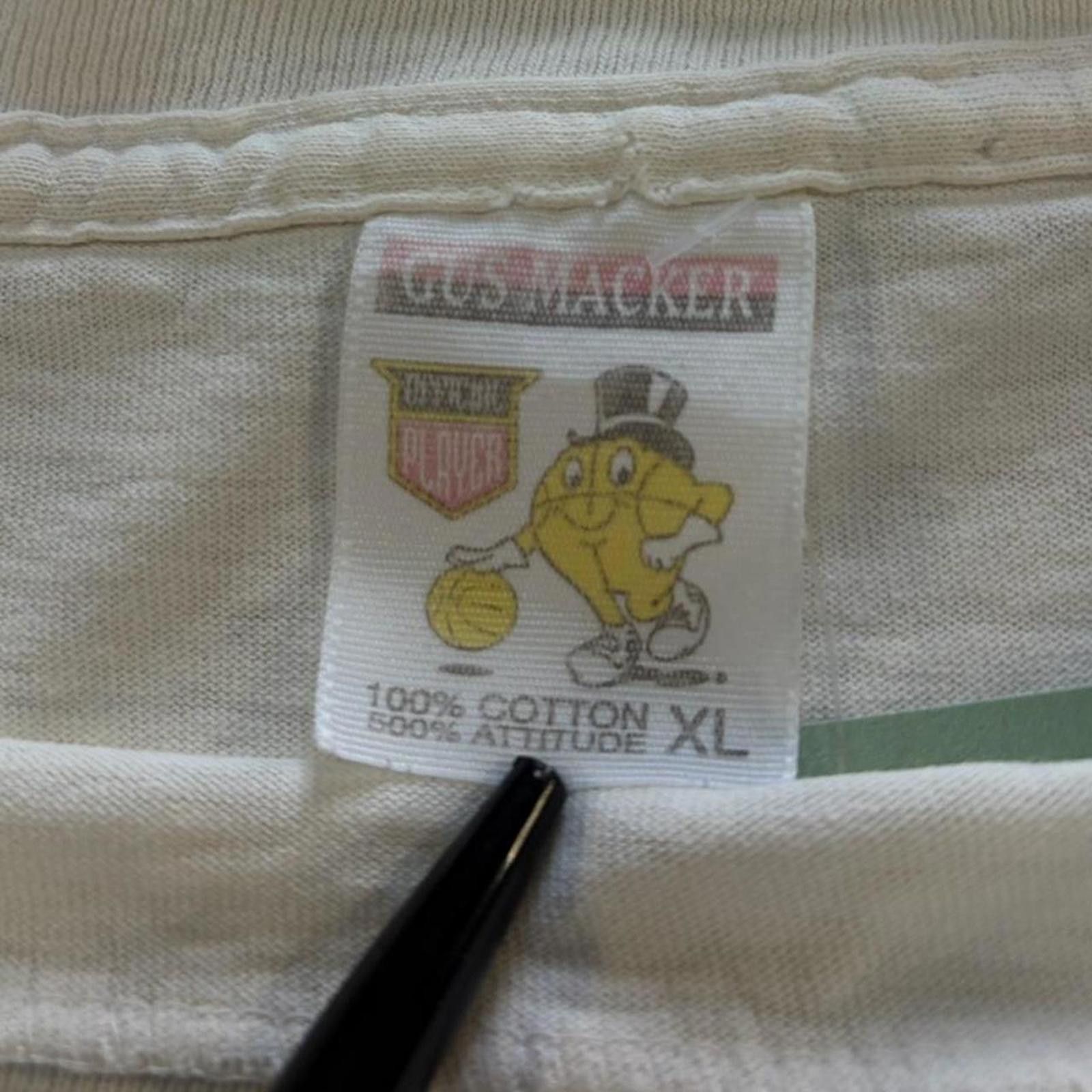 Vintage 1995 Gus Macker Roswell Basketball Tee Size US XL / EU 56 / 4 - 4 Thumbnail