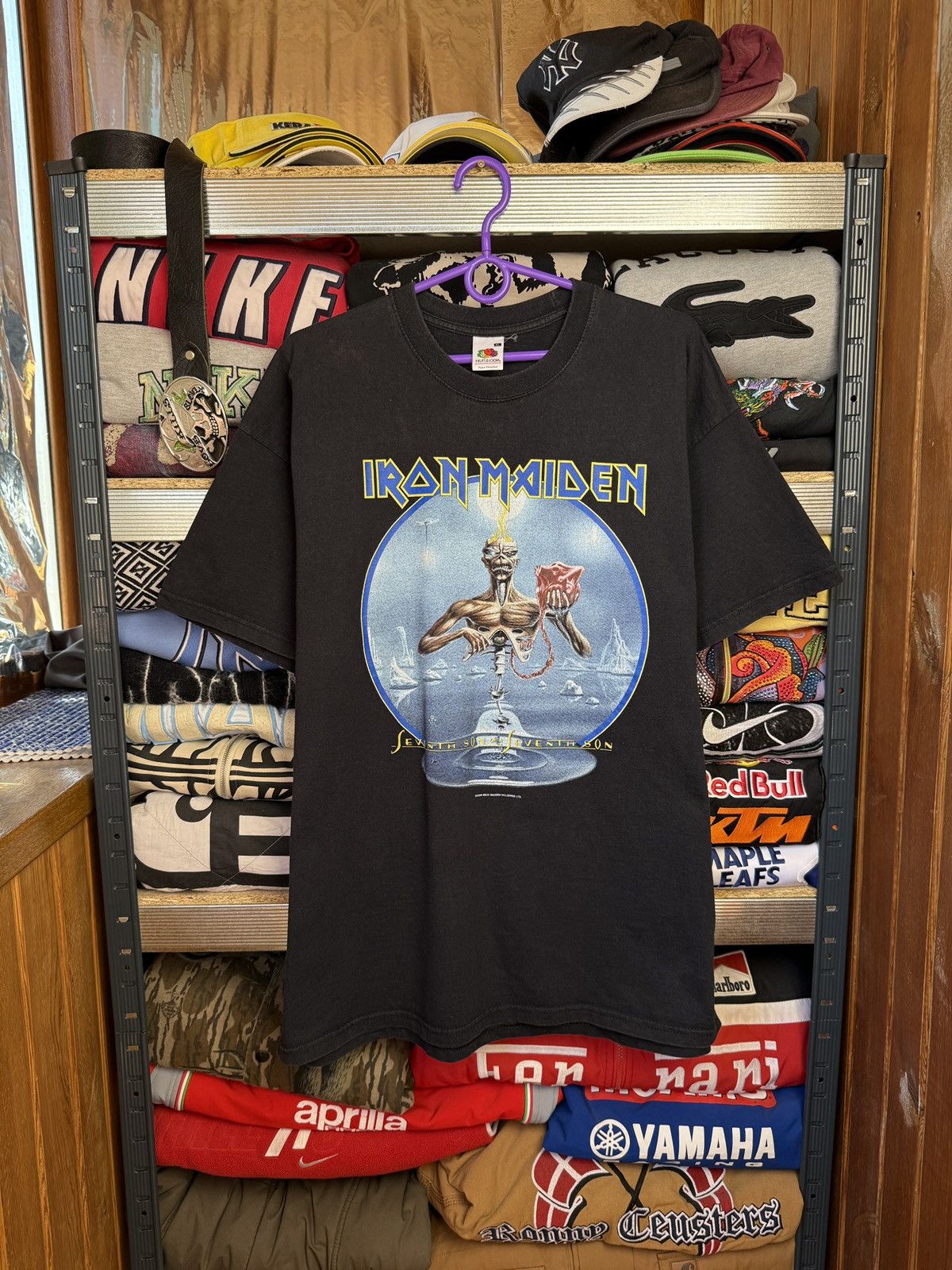 Band Tees Vintage 2003 Iron Maiden Tee T Shirt Holdings LTD Size US XL / EU 56 / 4 - 1 Thumbnail