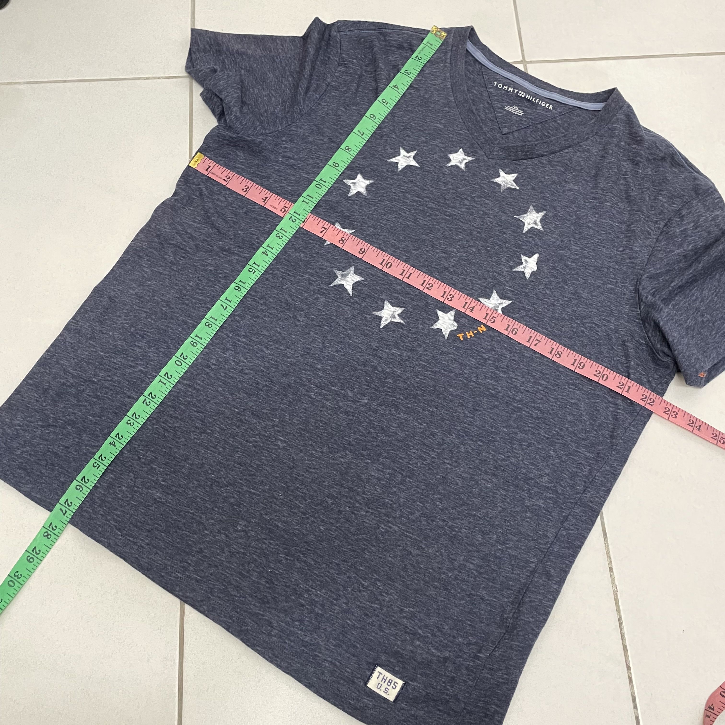 Tommy Hilfiger ⭐️SALE⭐️ [L] TOMMY HILFIGER TSHIRT RING STAR Size US L / EU 52-54 / 3 - 4 Thumbnail