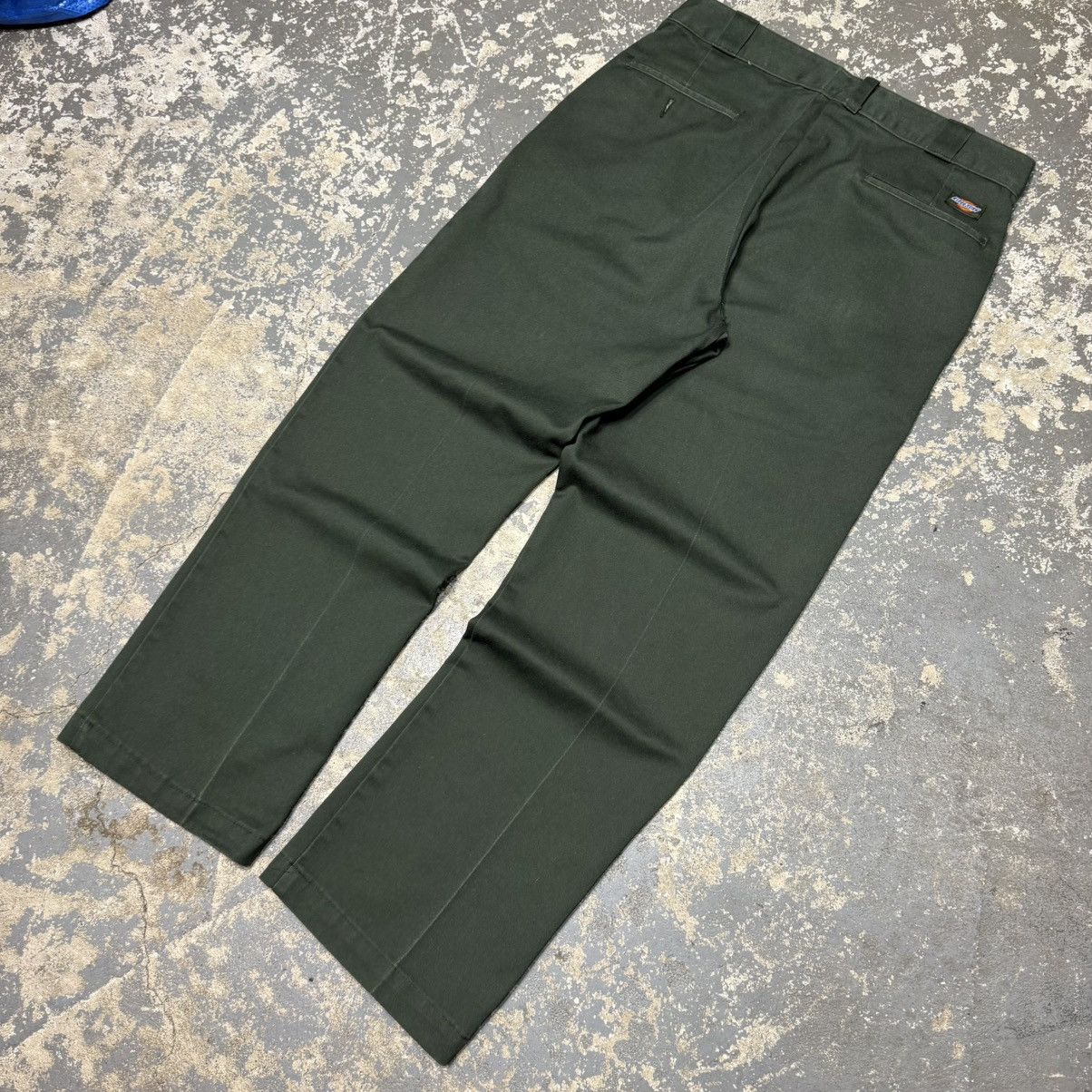 Dickies Vintage Dickies Dark Green Essential Work Pants USA 90s Size US 32 / EU 48 - 2 Thumbnail
