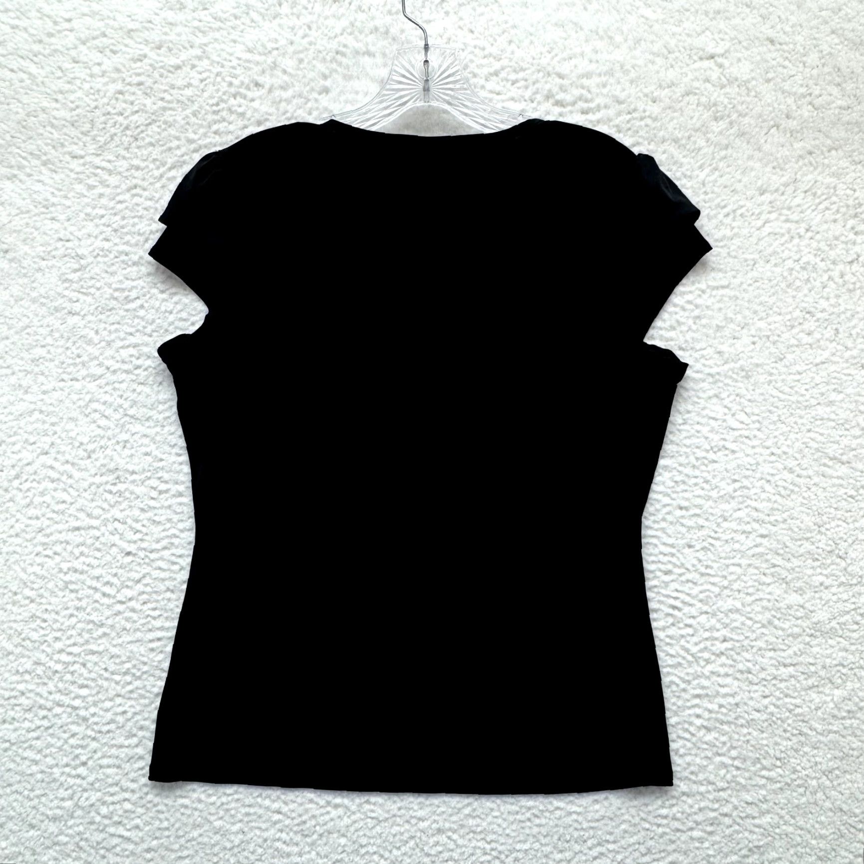 Vintage VINTAGE Y2K Top Black Whimsigoth Boho Fairy Grunge Edwardian Victorian Shirt Womens L/XL Size L / US 10 / IT 46 - 3 Thumbnail