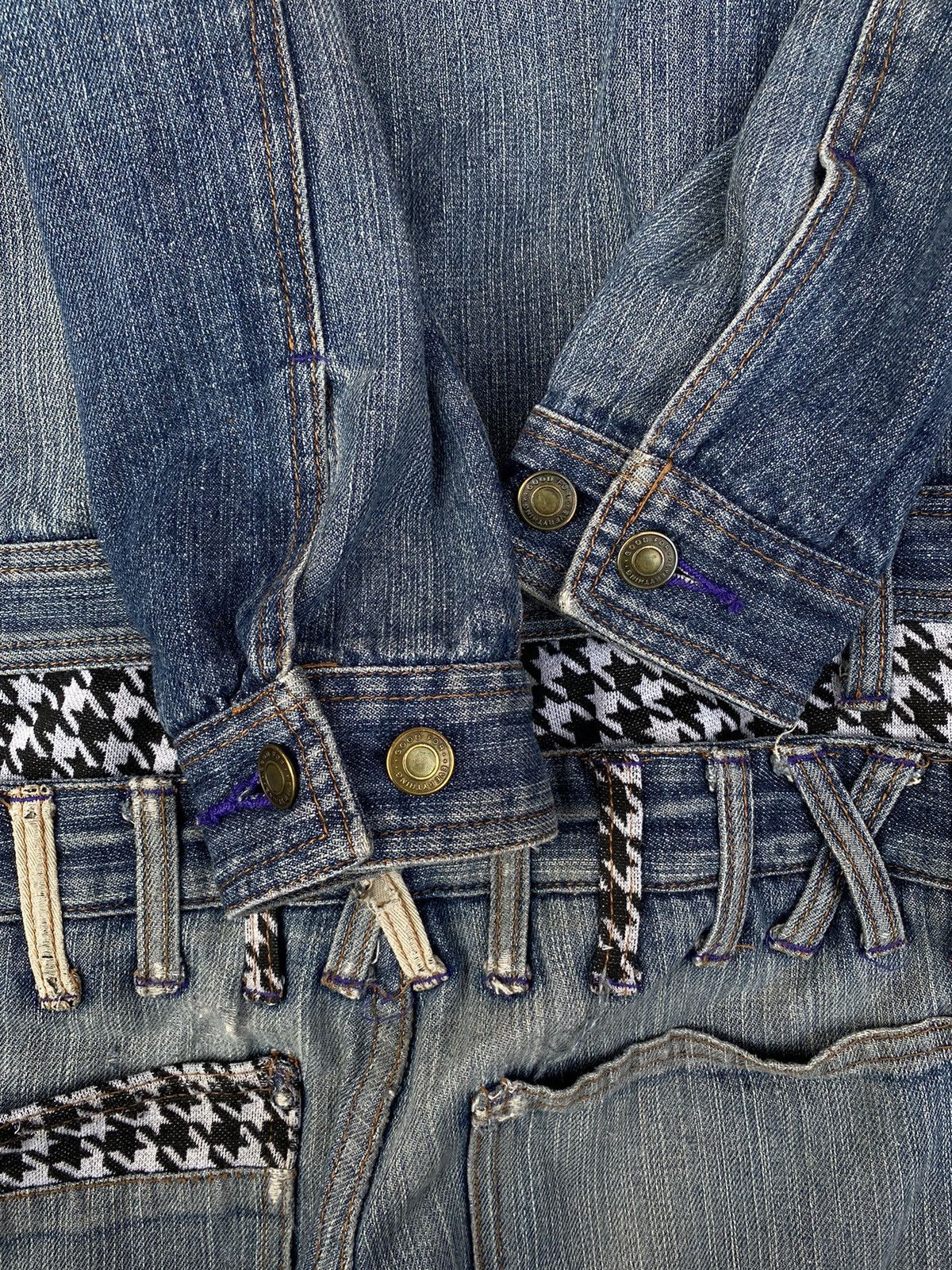Issey Miyake × Japanese Brand Vintage Jungle Storm Indigo Coverall. #E8 Size US 32 / EU 48 - 10 Thumbnail