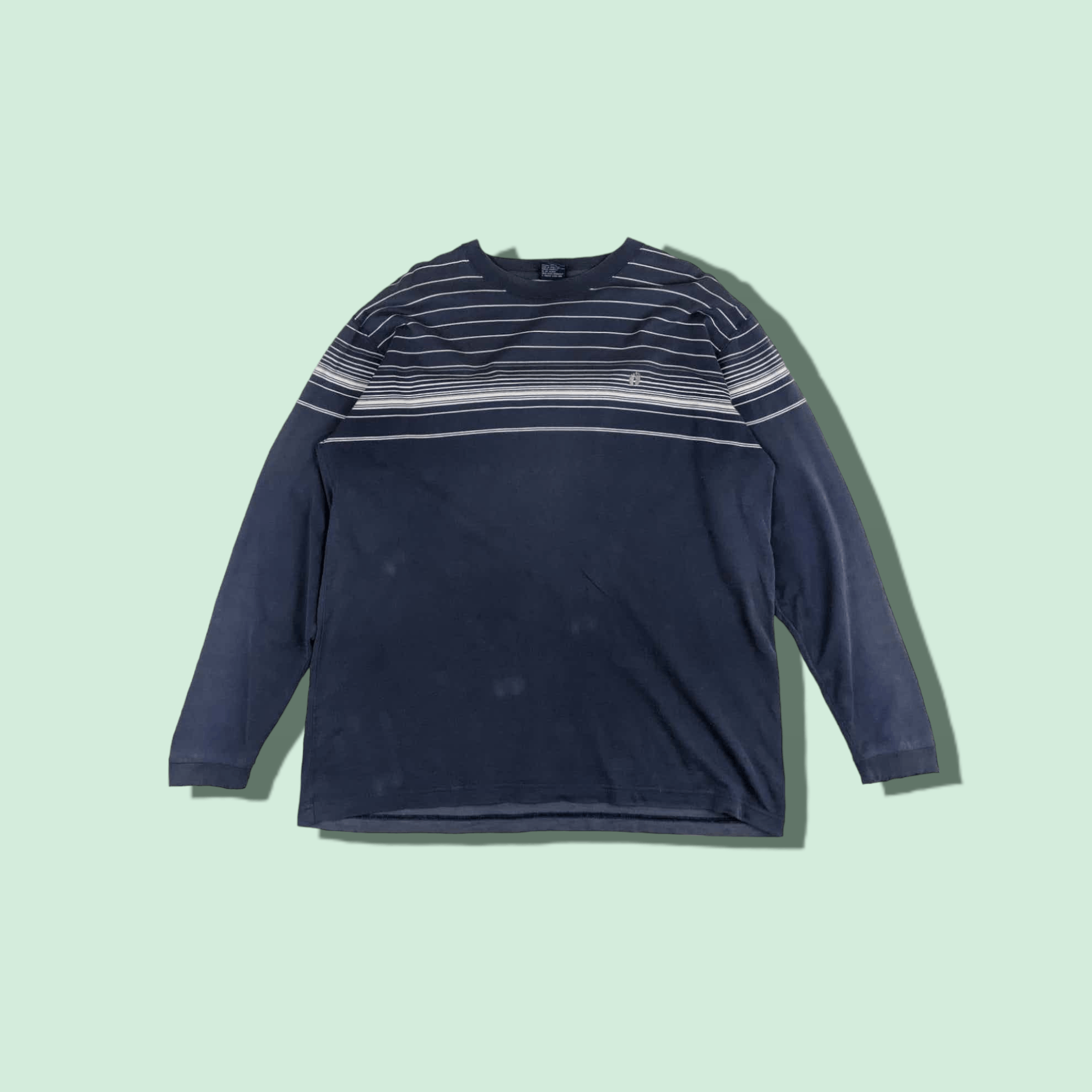 Hang Ten Vintage 2000's HANG TEN Striped Jumper Sweatshirt Size US XL / EU 56 / 4 - 1 Thumbnail