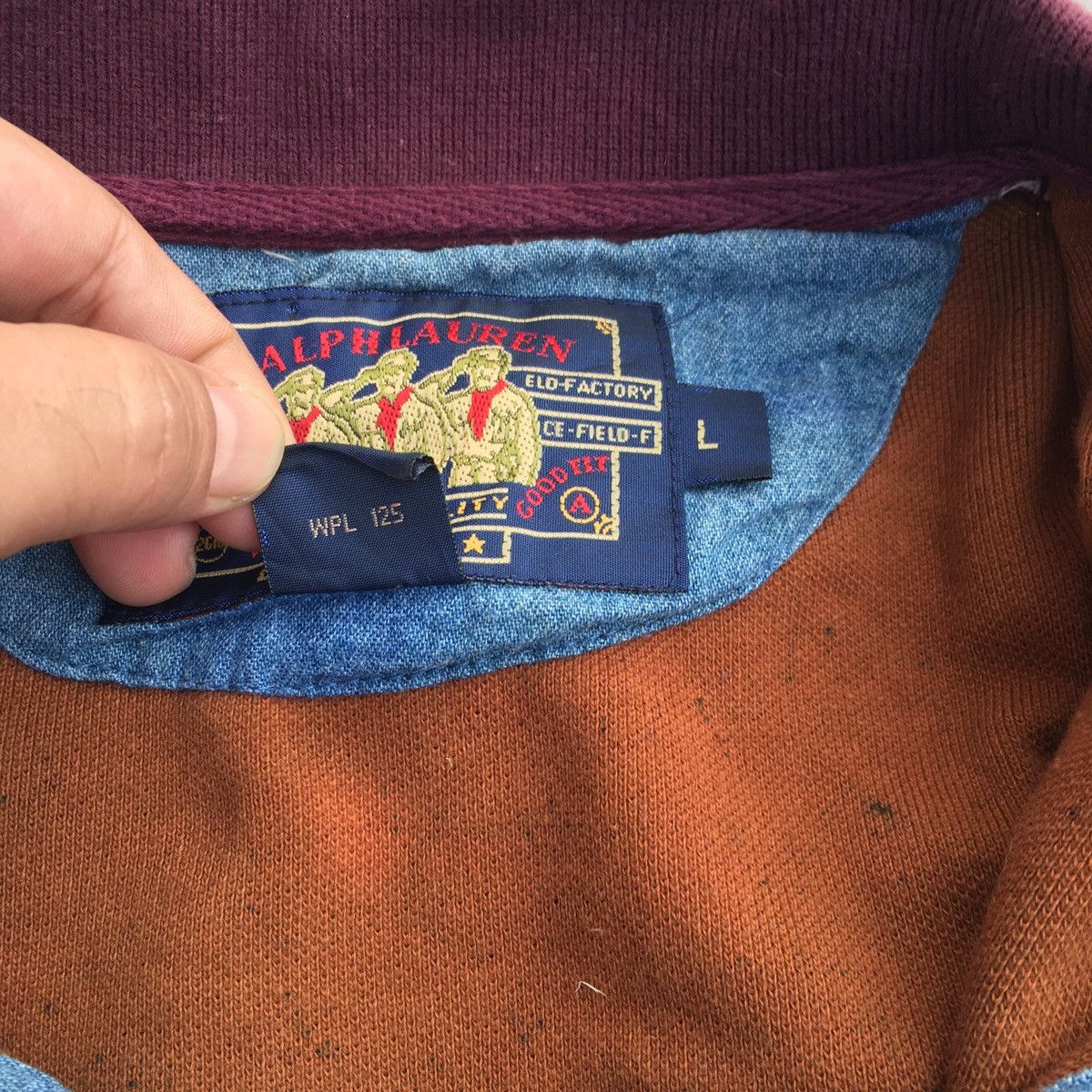 Chaps Ralph Lauren Vintage RALPH LAUREN Long Sleeve Polo Tee Made in USA Size US L / EU 52-54 / 3 - 9 Thumbnail
