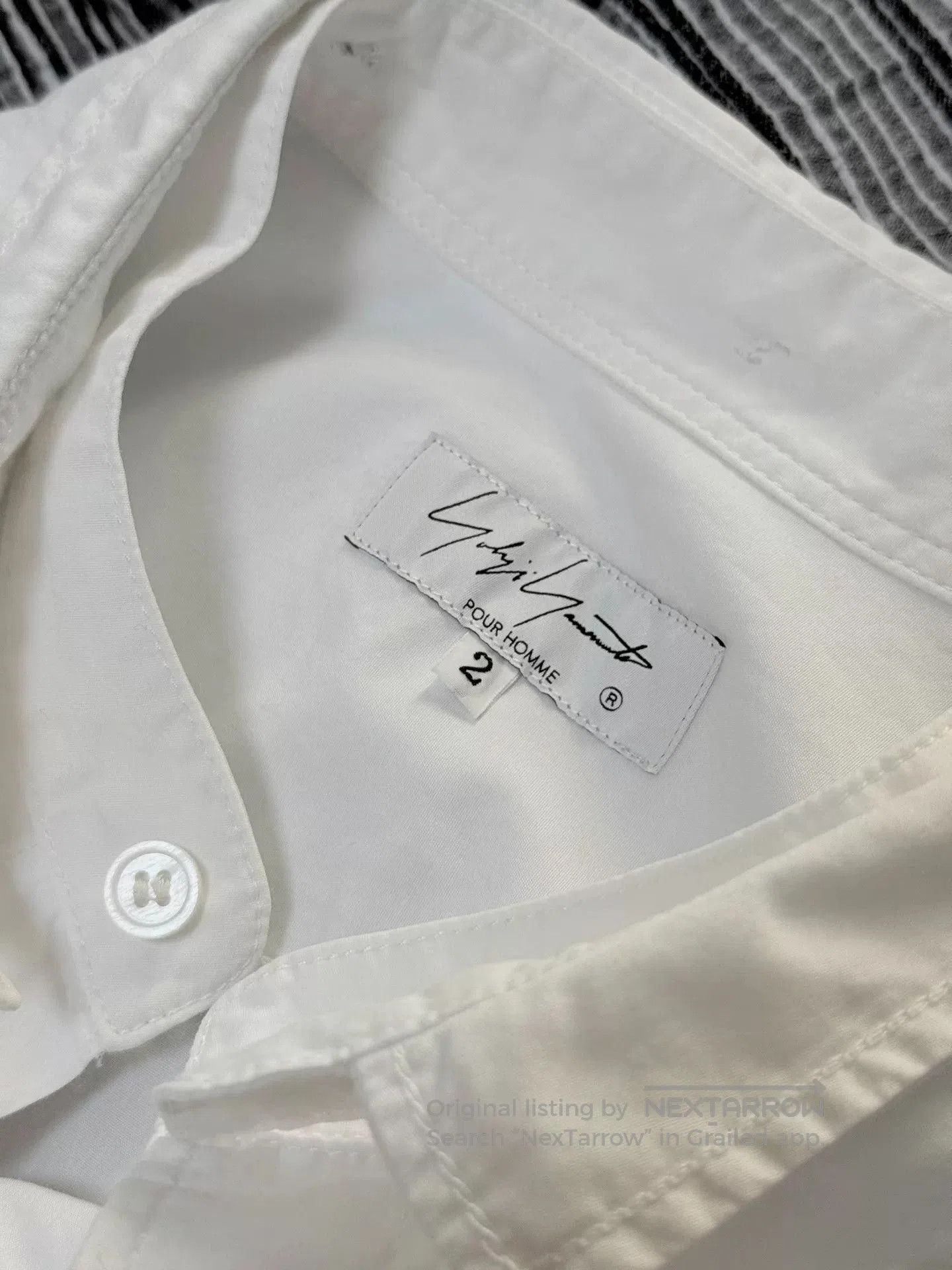 Yohji Yamamoto Yohji Yamamoto Asymmetrical Collared Shirt. Size US M / EU 48-50 / 2 - 6 Thumbnail