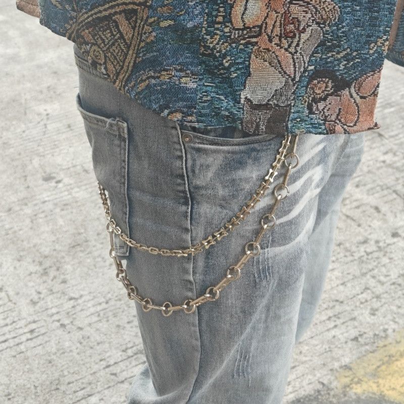 Japanese Brand × Jewelry Sleek Hip-Hop Pants Chain Minimalist Streetwear Accessory Size ONE SIZE - 2 Thumbnail
