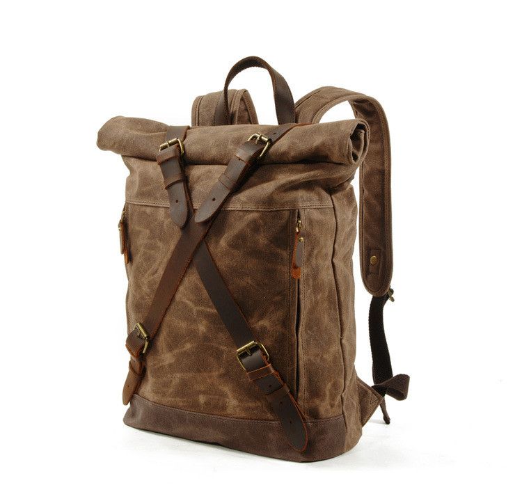 Japanese Brand Canvas Travel Backpack Size ONE SIZE - 1 Thumbnail