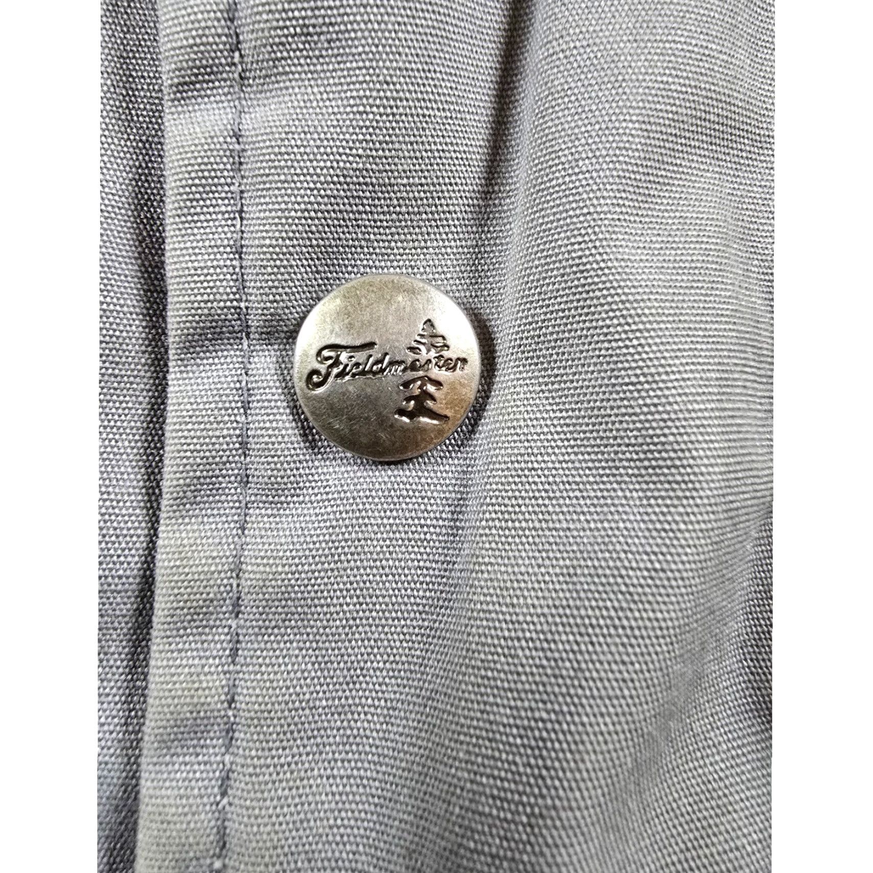 Vintage VINTAGE Fieldmaster Chore Jacket Mens L Gray Corduroy Plaid Weathergear Lined Pockets USA Made Size US L / EU 52-54 / 3 - 7 Thumbnail