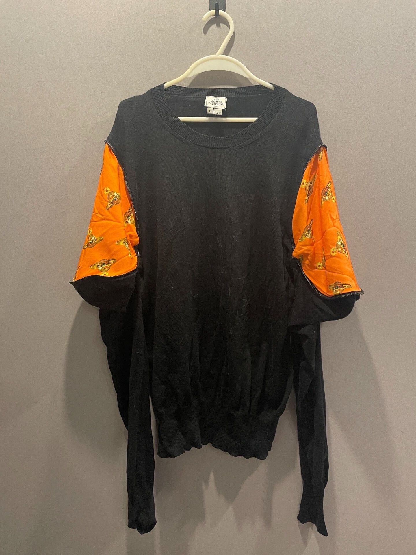 Vivienne Westwood Vivienne Westwood Man Printed Sweatshirt Size US L / EU 52-54 / 3 - 1 Thumbnail