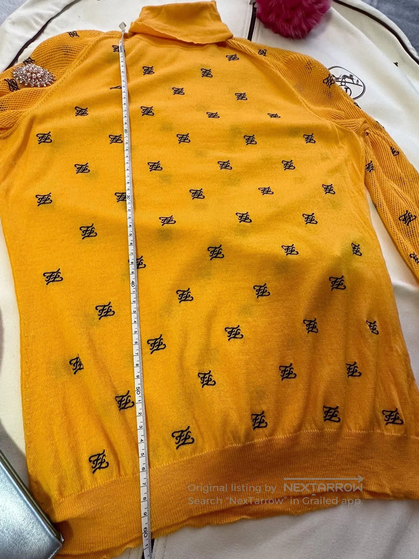 Fendi Fendi Embroidered Knit Sweater. Size US L / EU 52-54 / 3 - 6 Thumbnail