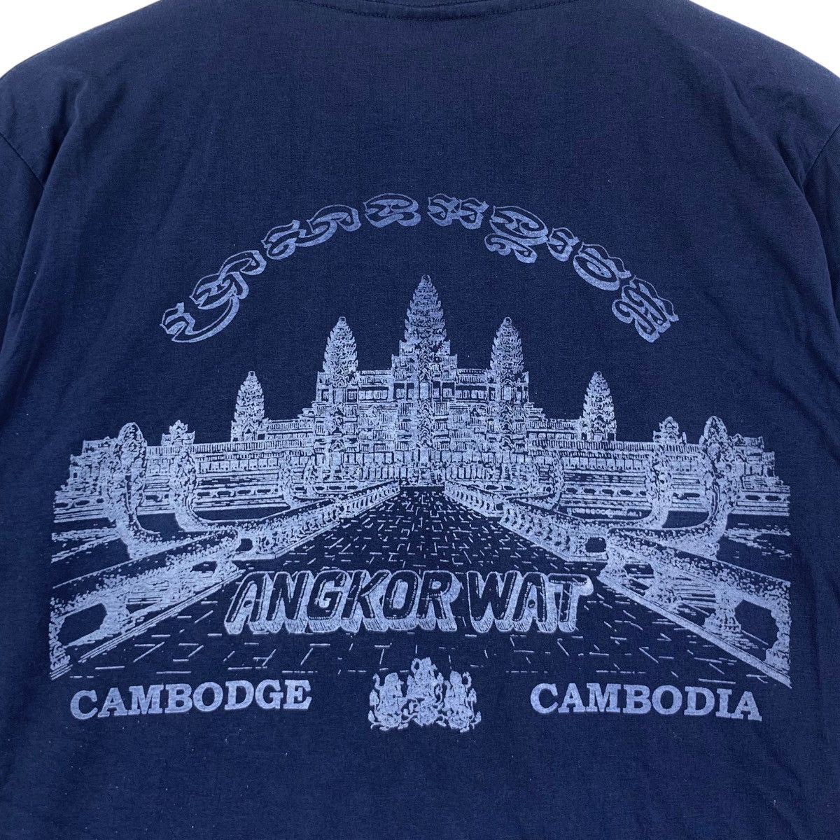 Vintage Vintage ANGKOR WAT CAMBODIA Cultural Tee Shirt Size US M / EU 48-50 / 2 - 5 Thumbnail