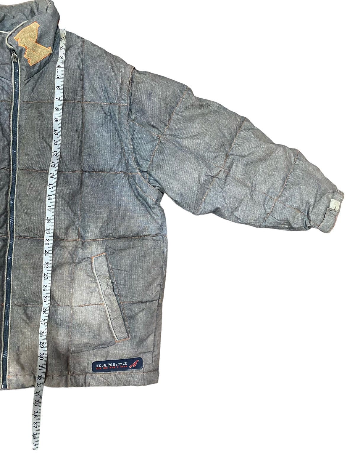 Kani Denim Bomber Zipper Jacket (XL)