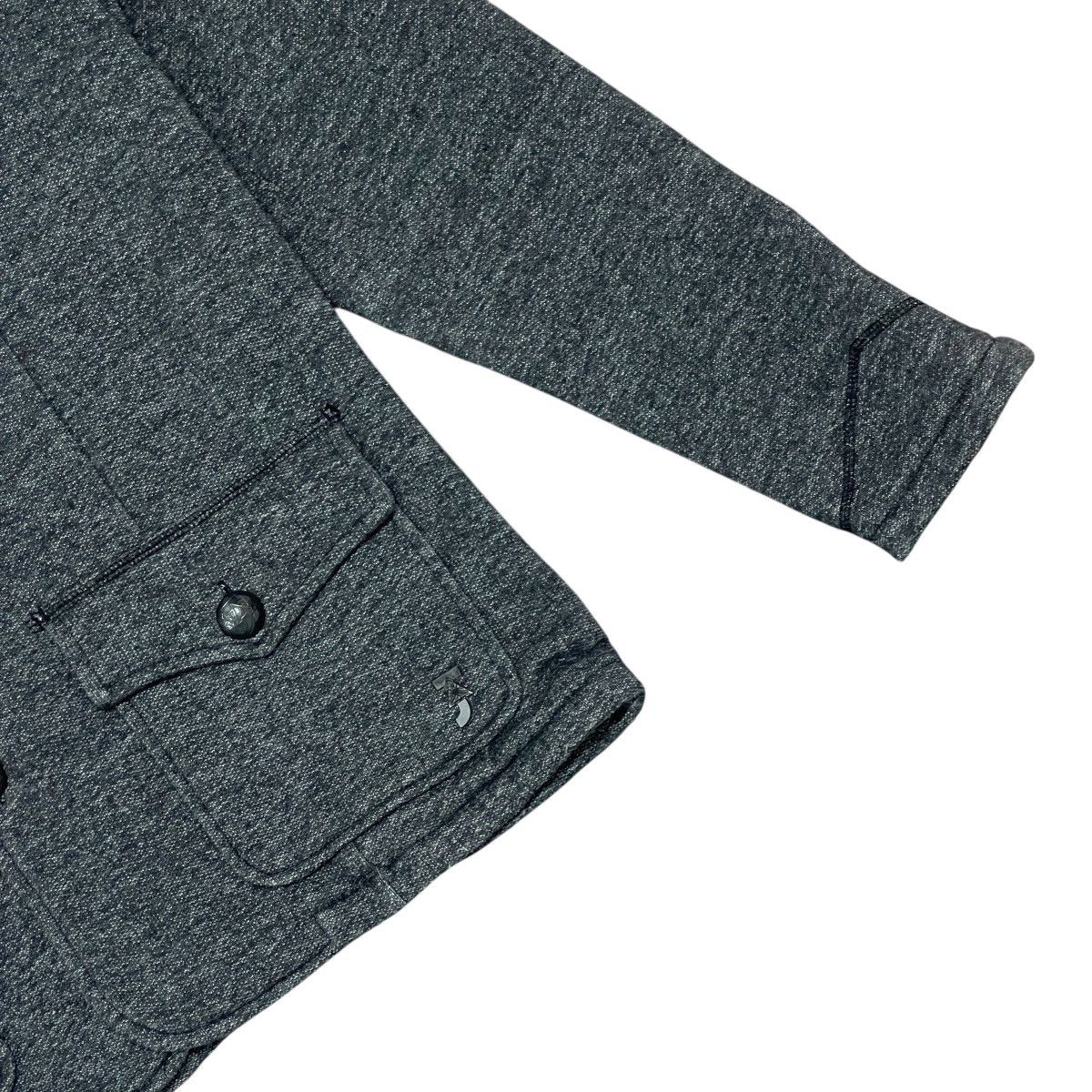 Billabong Vintage Y2k Billabong AJ Heritage Hooded Knit Blazer Jacket Size US L / EU 52-54 / 3 - 3 Thumbnail