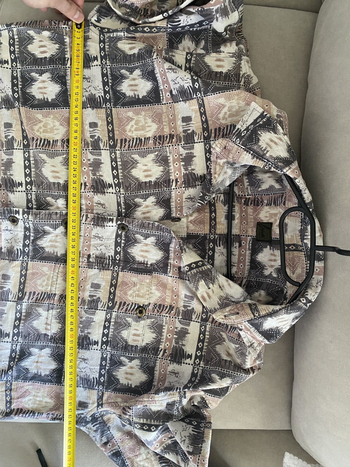Vintage Vintage coletti studio rare art western motiv shirt button Size US XL / EU 56 / 4 - 8 Thumbnail