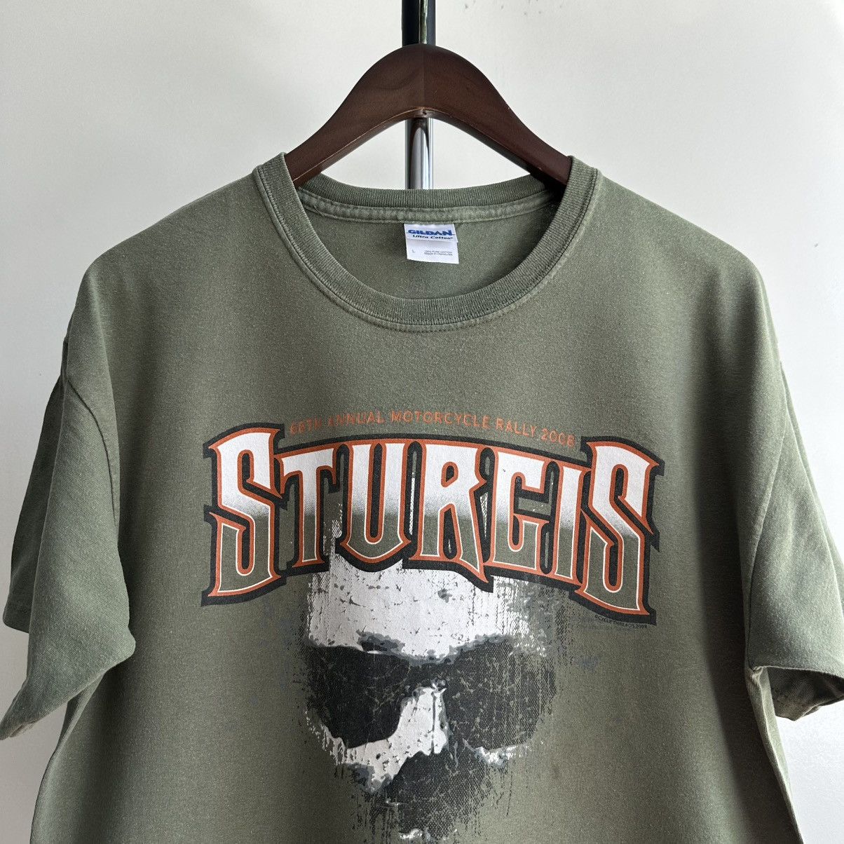 Vintage Vintage Sturgis 68th Annual Motorcycle Rally 2008 Tee Size US L / EU 52-54 / 3 - 3 Thumbnail