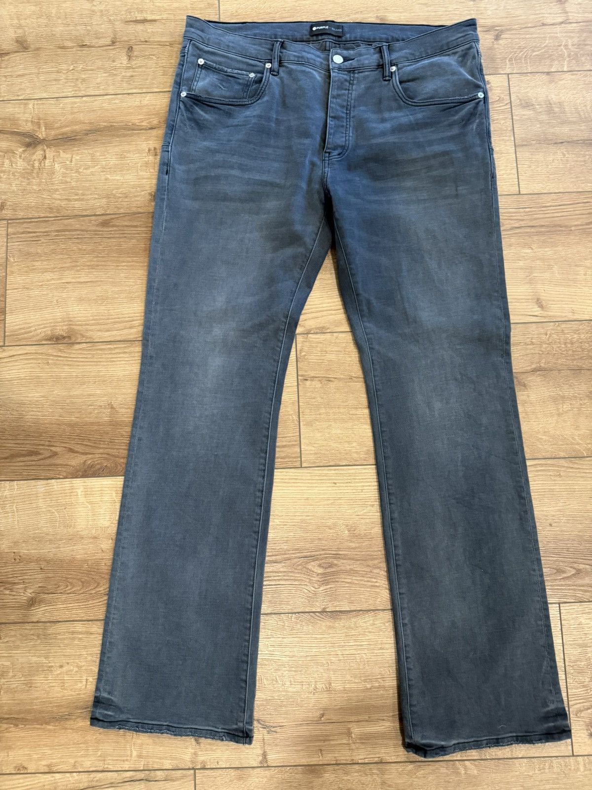 Purple brand, denim flare jeans